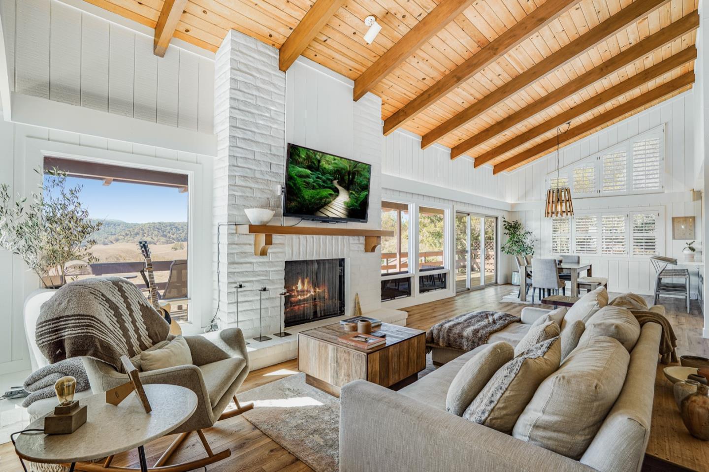 14150 Reservation Road Salinas, CA 93908 - Photo 6 of 47 a living room with furniture fireplace and a flat screen tv