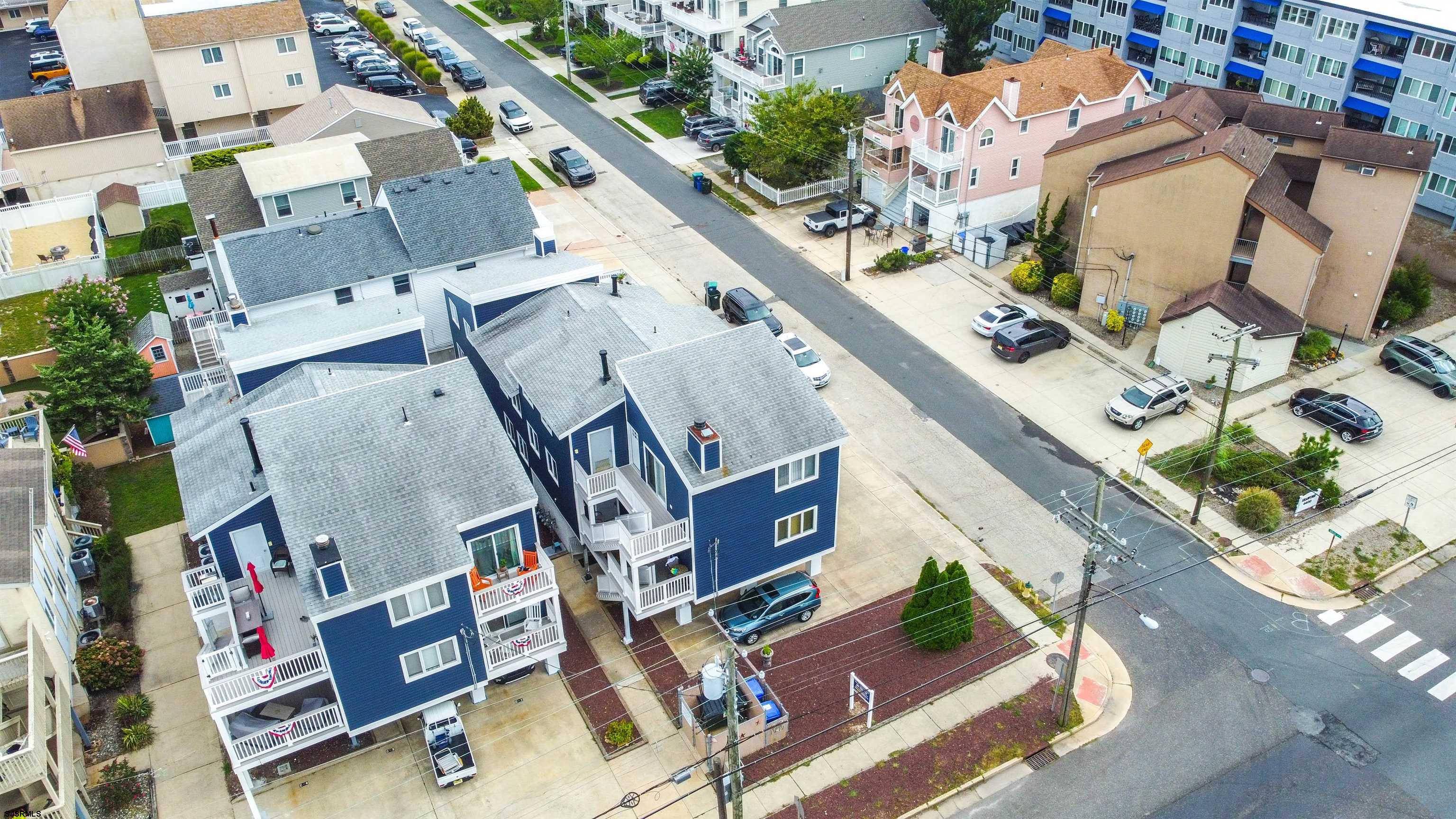 4318 West Brigantine Avenue, Unit D1 Brigantine, NJ 08203 - Photo 29 of 30 an aerial view of residential house with outdoor space and parking