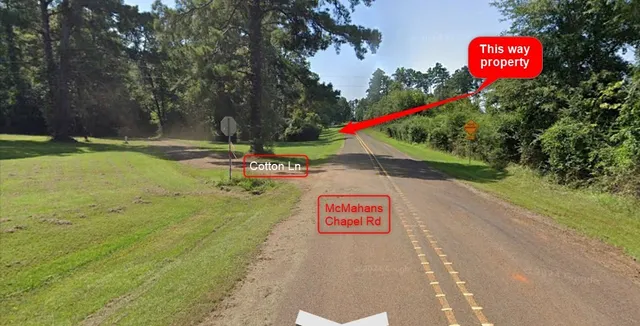 a view of outdoor space with sign board