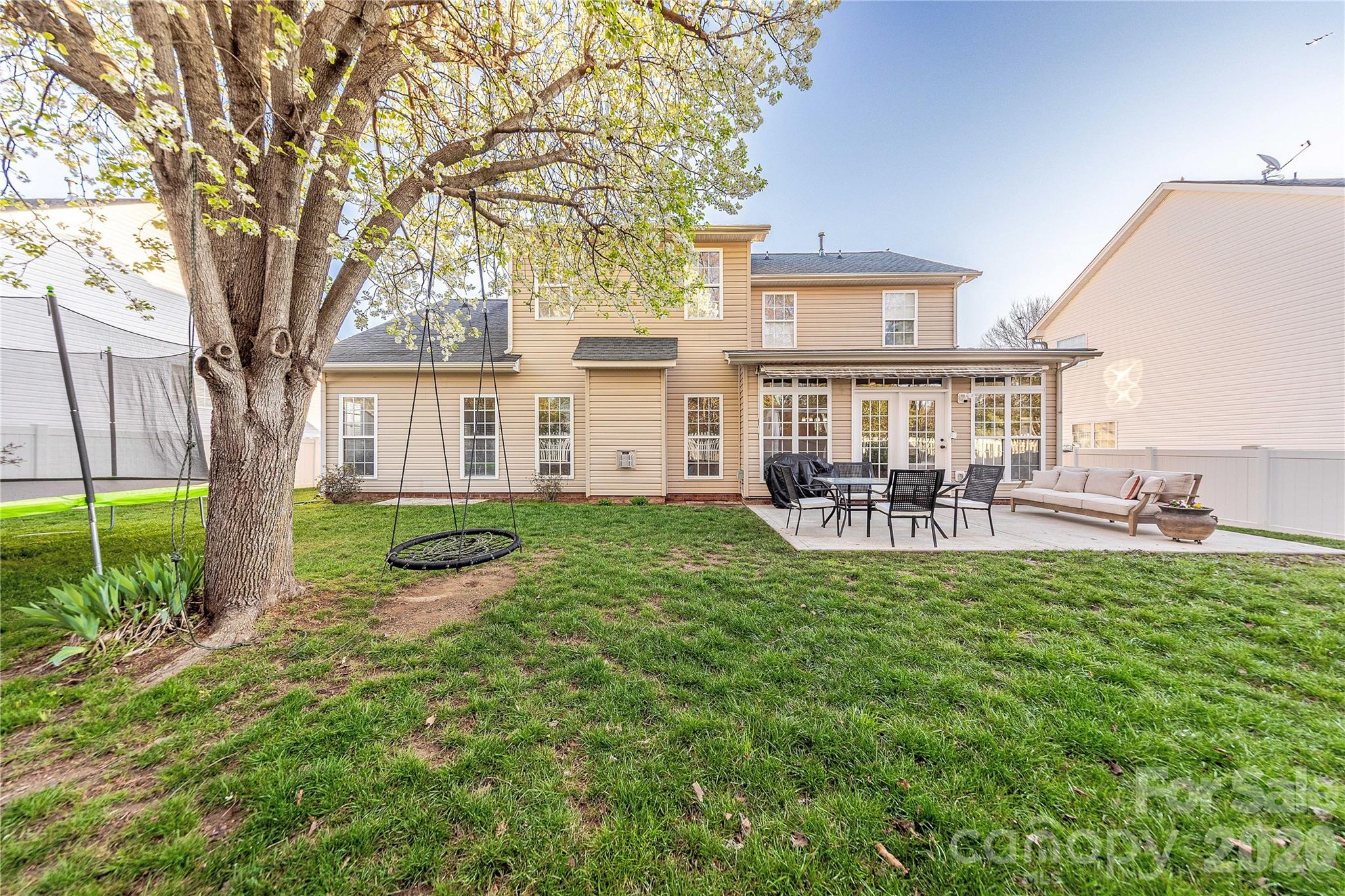 5919 Summer Fog End Fort Mill, SC 29708 - Photo 37 of 41 a house view with swimming pool and garden