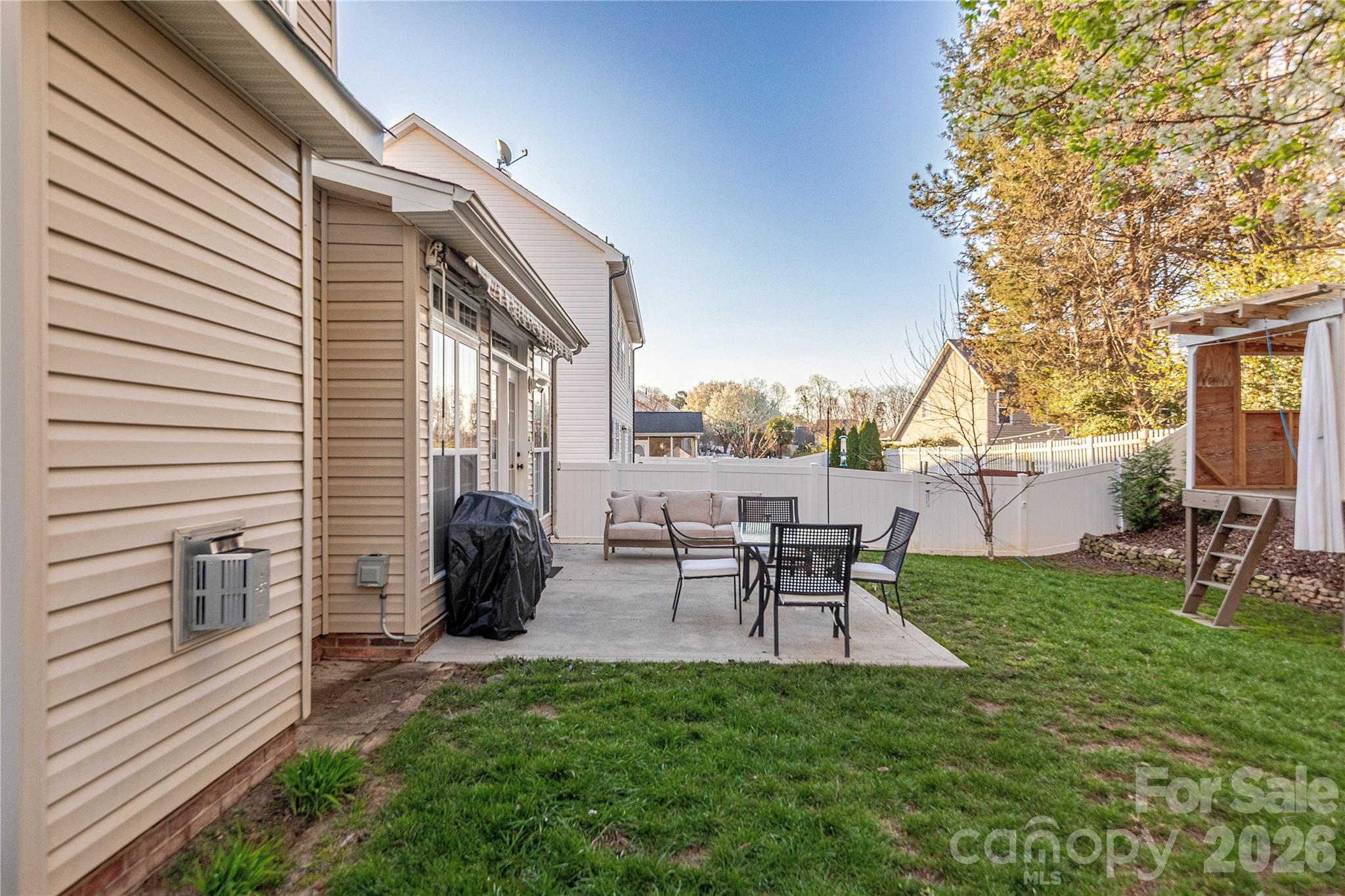 5919 Summer Fog End Fort Mill, SC 29708 - Photo 38 of 41 a view of backyard of house with seating space