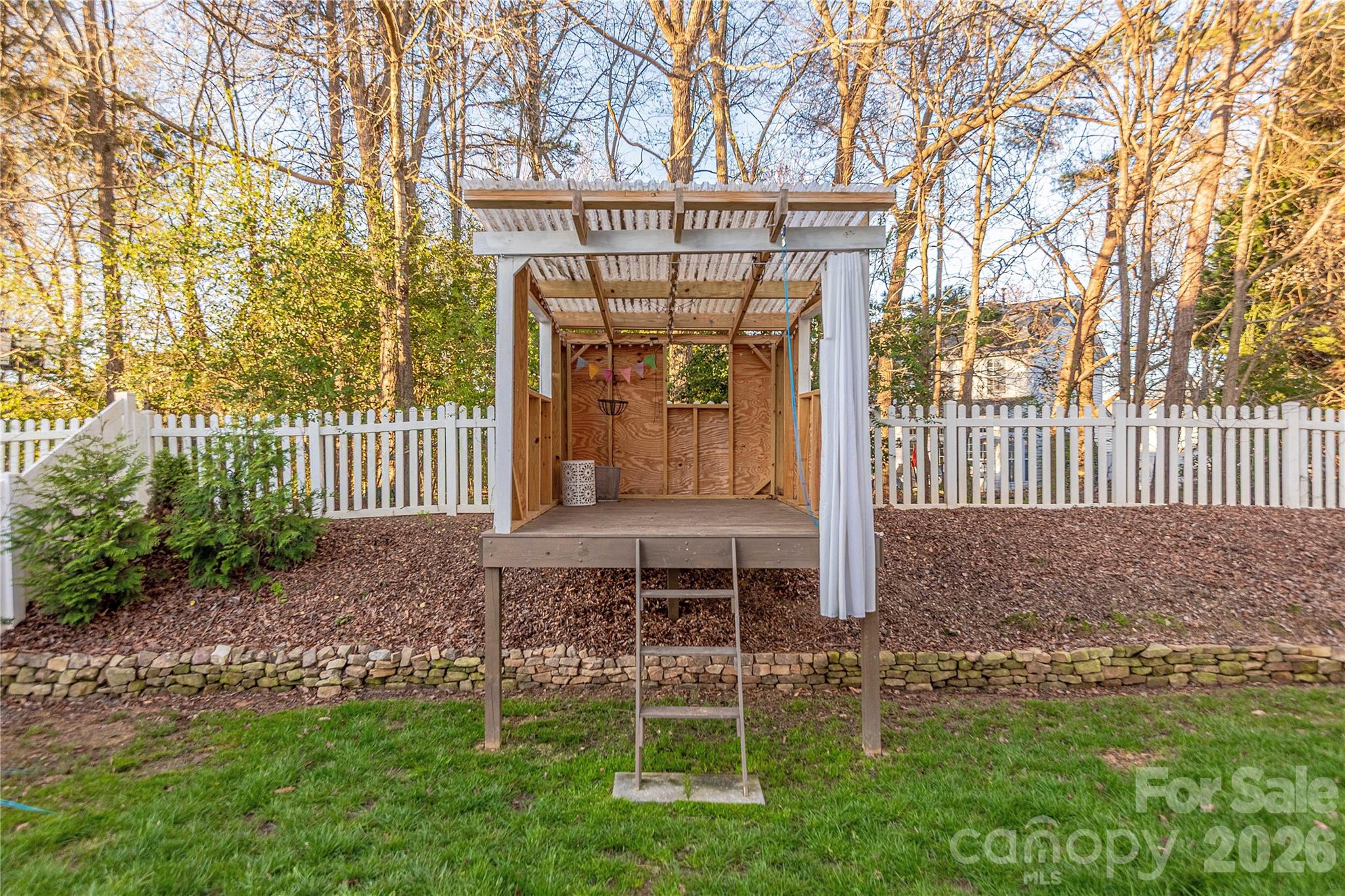 5919 Summer Fog End Fort Mill, SC 29708 - Photo 40 of 41 a garden view with a bench