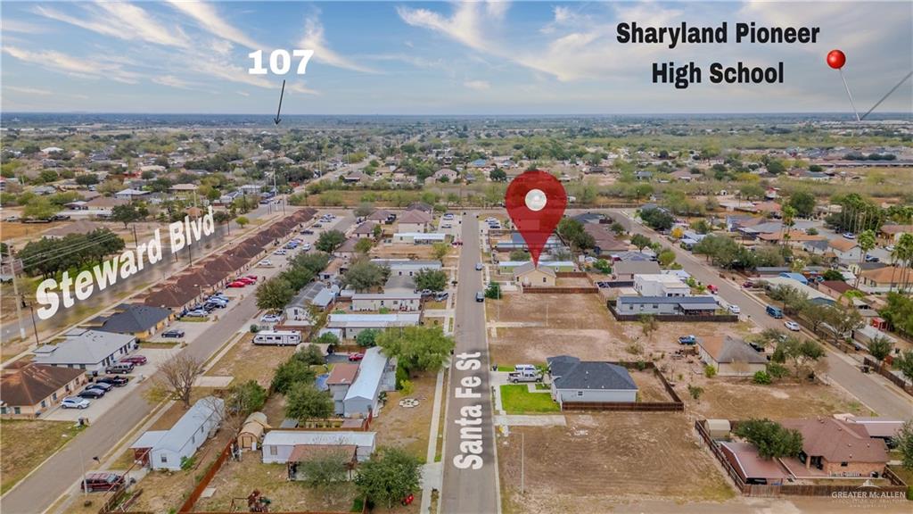 304 Santa Fe Street Alton, TX 78573 - Photo 2 of 31 an aerial view of a city