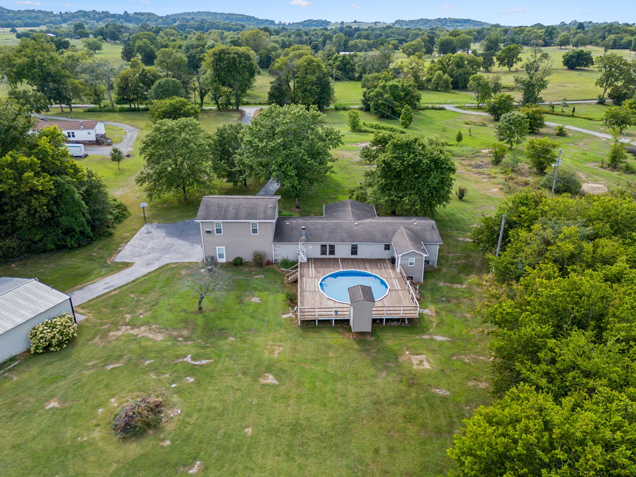 2251 Phillips Road Lebanon, TN 37087 - Photo 38 of 41 an aerial view of a house with a yard