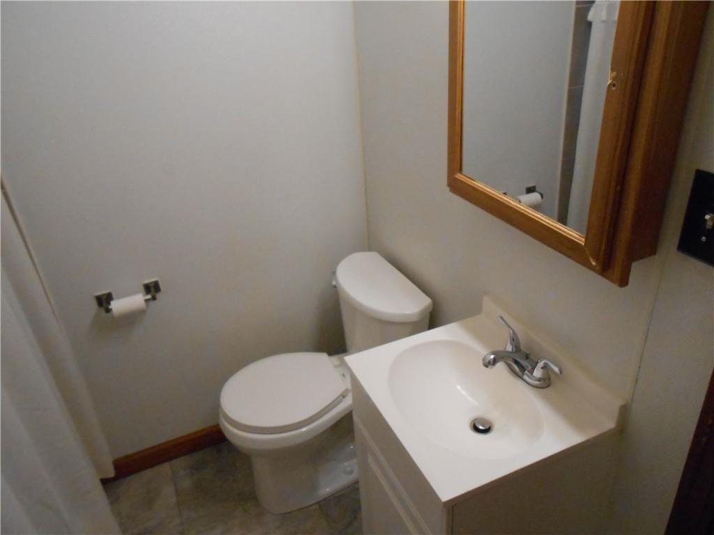 516 Oneida Street Monessen, PA 15062 - Photo 18 of 36 a bathroom with a sink and a toilet