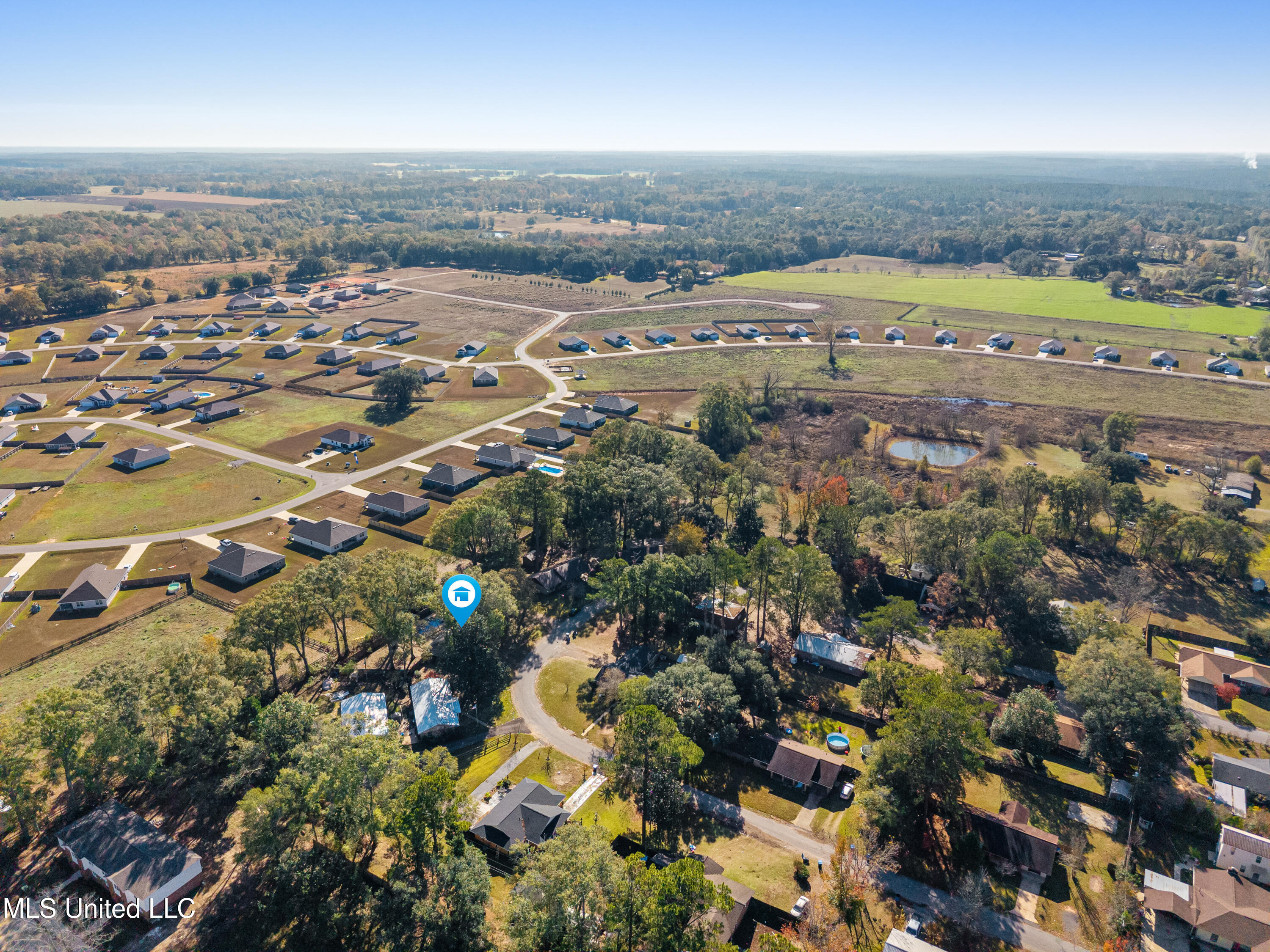 162 Jane Drive Lucedale, MS 39452 - Photo 37 of 38 Aerial 2