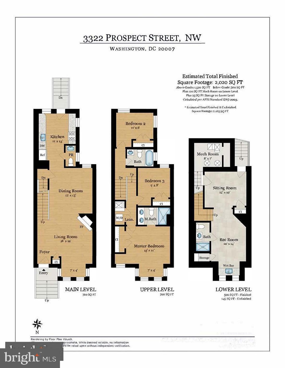 3322 Prospect Street Northwest Washington, DC 20007 - Photo 2 of 2