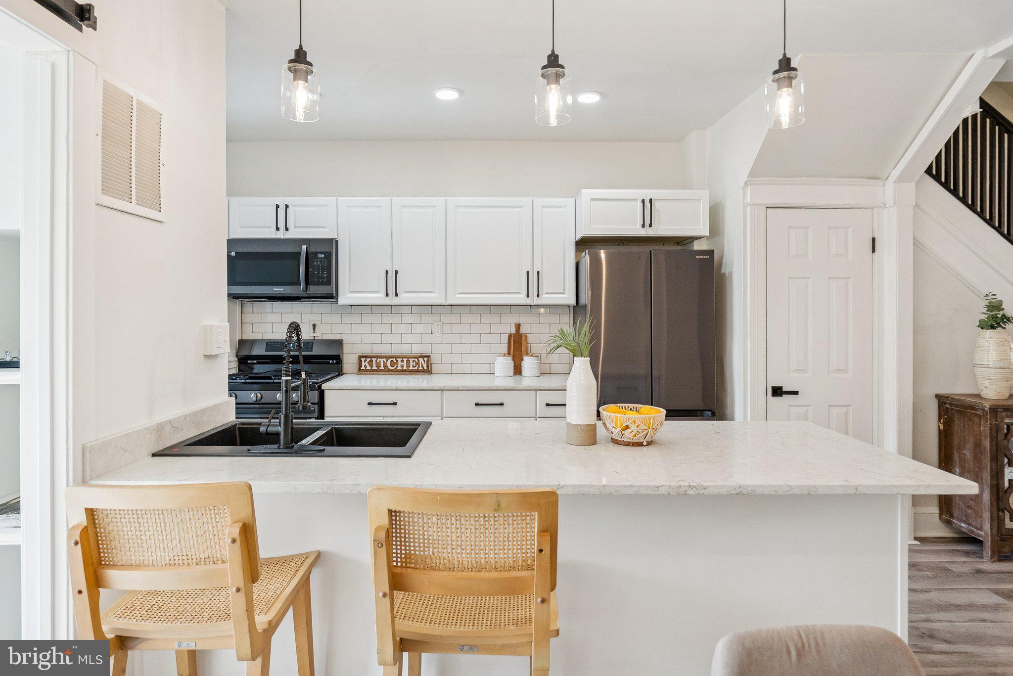 810 Marietta Place Northwest Washington, DC 20011 - Photo 9 of 40 Renovated Kitchen
