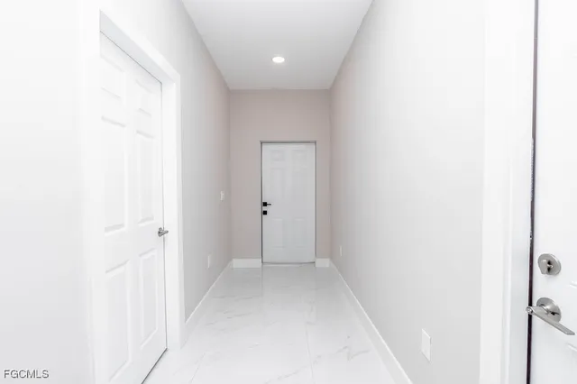 a view of a small space