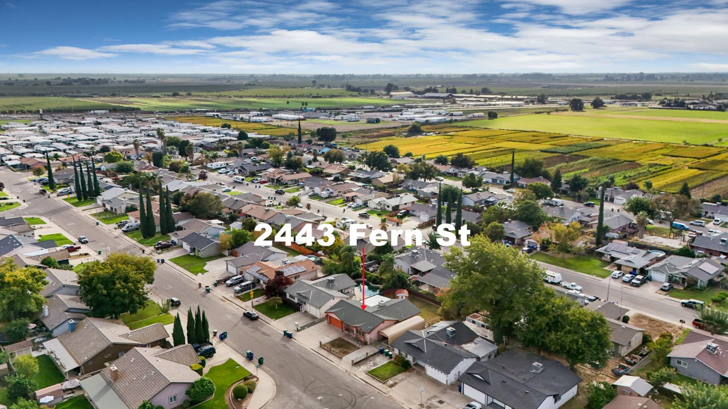 2443 Fern Street Merced, CA 95348 - Photo 44 of 50 a view of a city with ocean view