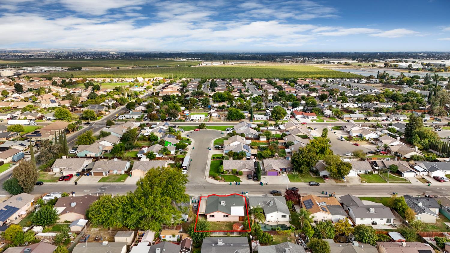 2443 Fern Street Merced, CA 95348 - Photo 45 of 50 an aerial view of a city