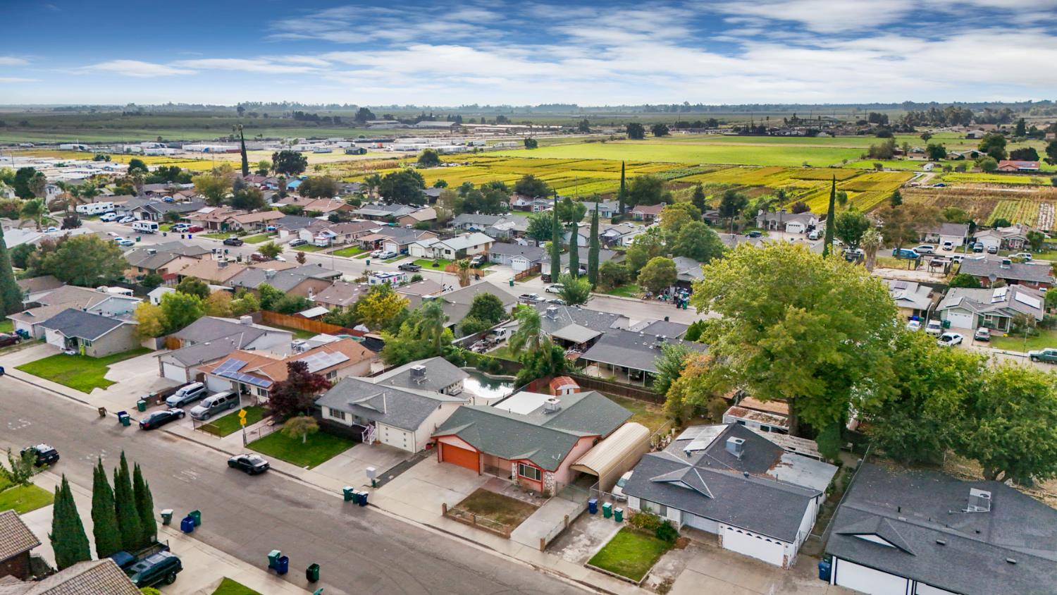 2443 Fern Street Merced, CA 95348 - Photo 46 of 50 an aerial view of residential building with outdoor space