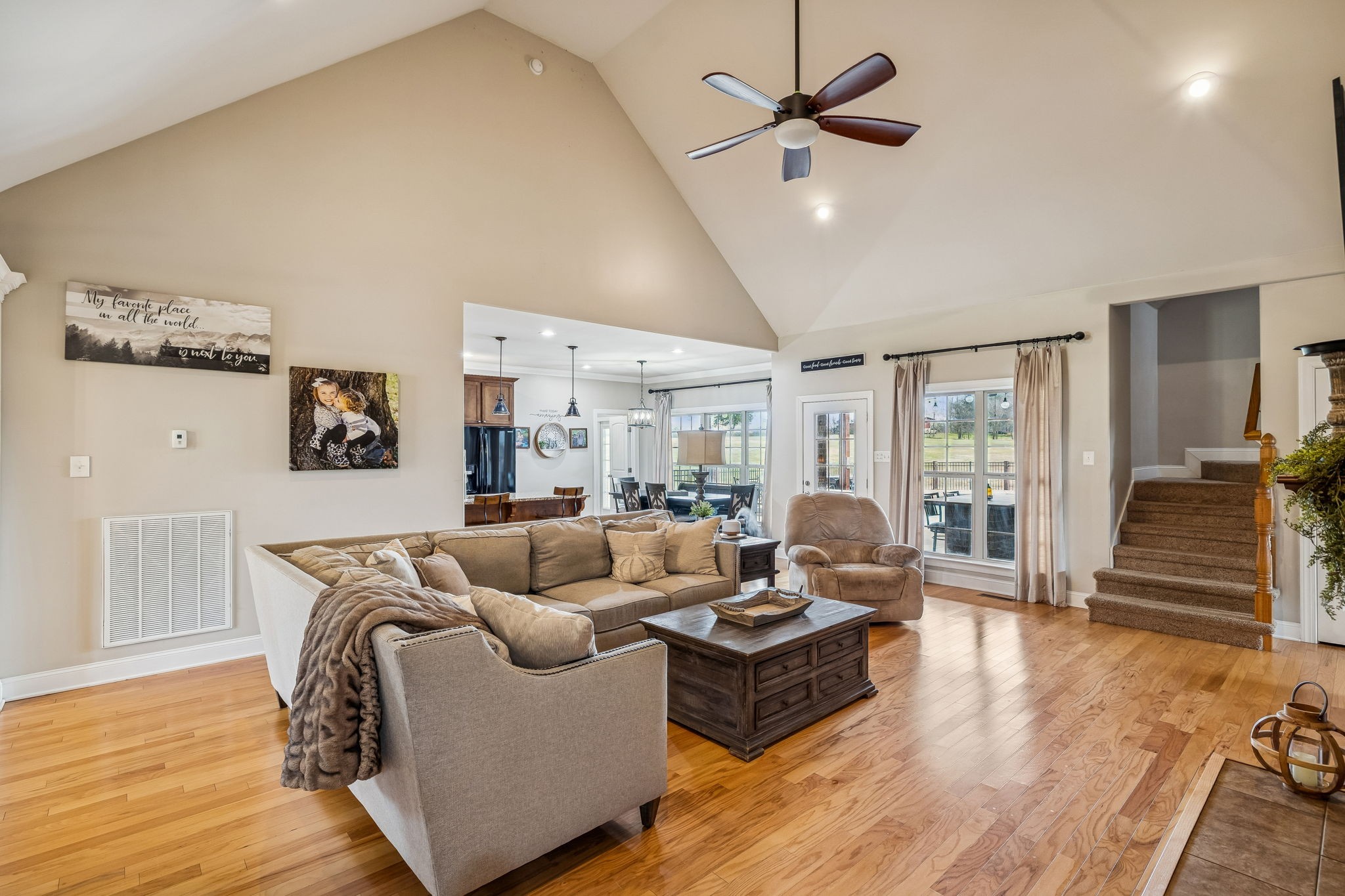 2845 Anes Station Road Lewisburg, TN 37091 - Photo 16 of 70 a living room with furniture and wooden floor