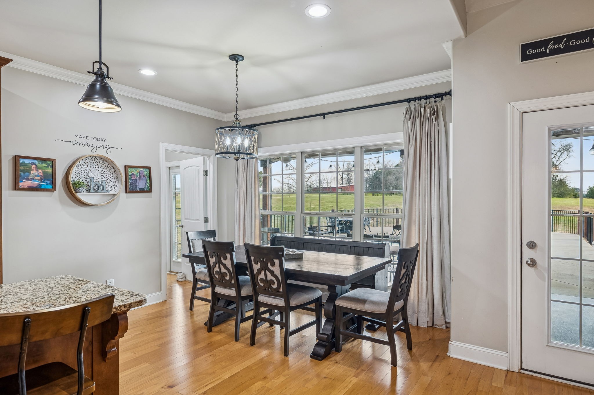 2845 Anes Station Road Lewisburg, TN 37091 - Photo 17 of 70 a view of a dining room with furniture window and wooden floor