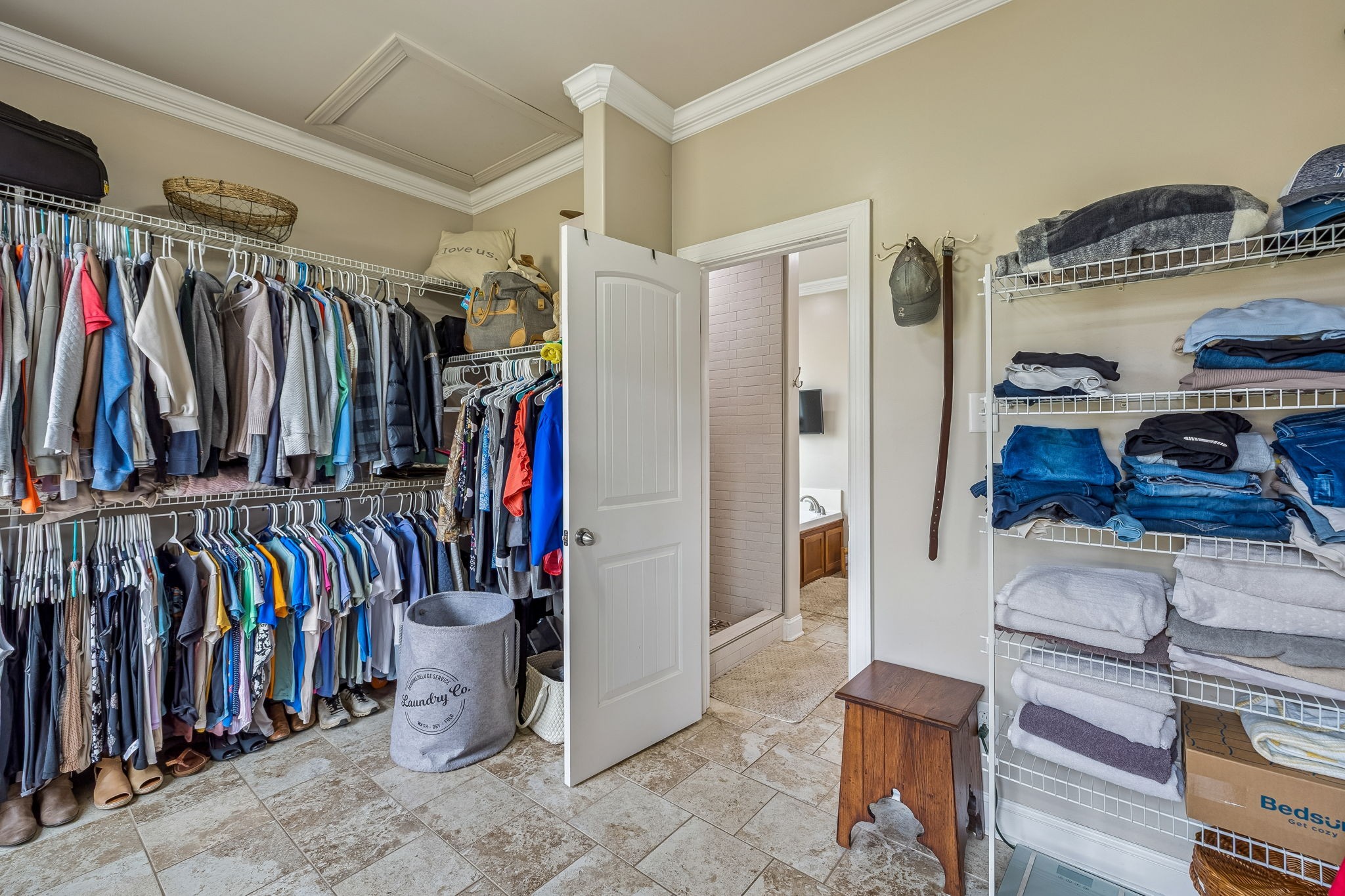 2845 Anes Station Road Lewisburg, TN 37091 - Photo 34 of 70 a view of walk in closet with clothes and shoes
