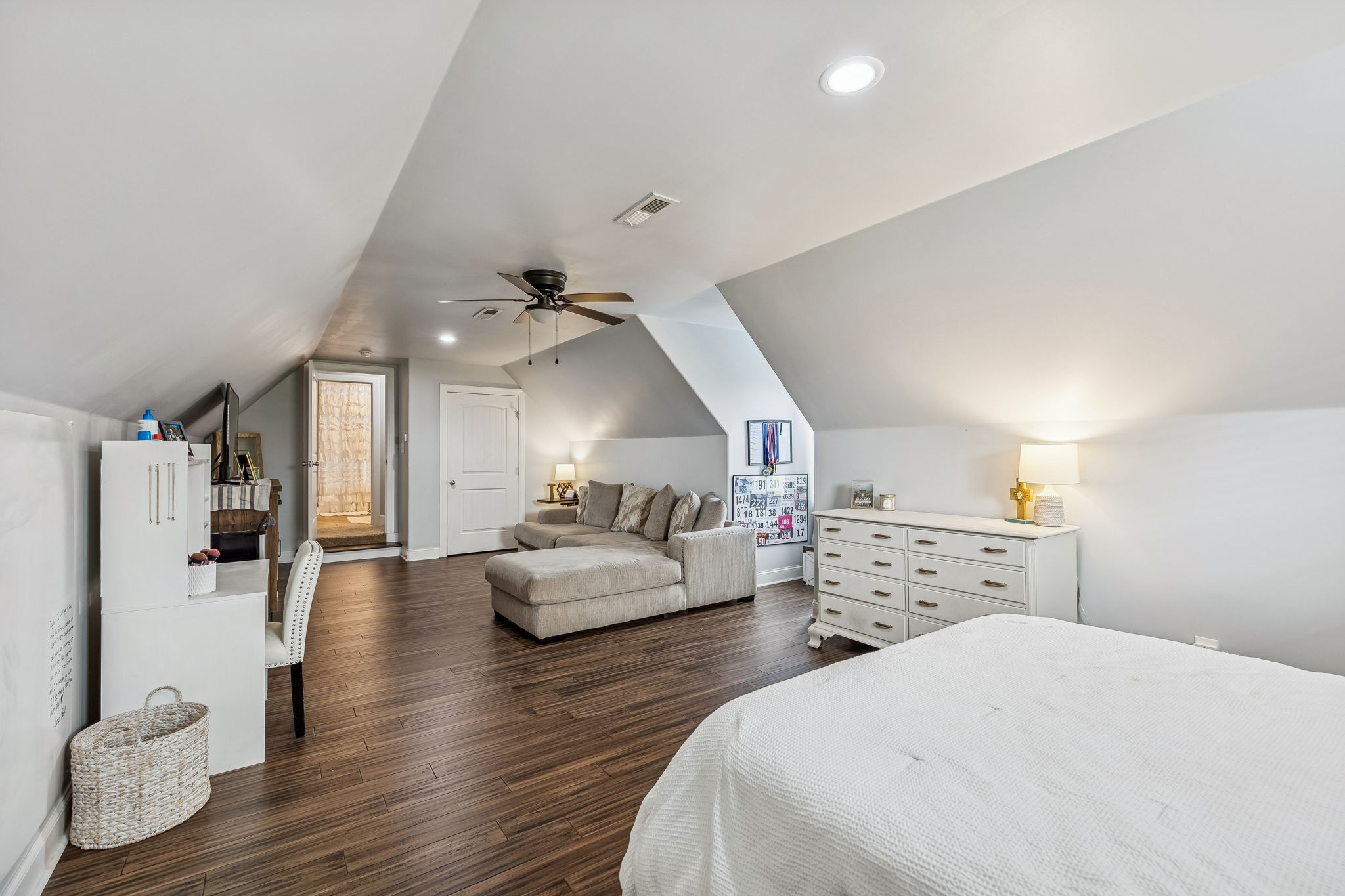 2845 Anes Station Road Lewisburg, TN 37091 - Photo 45 of 70 a bedroom with bed and wooden floor