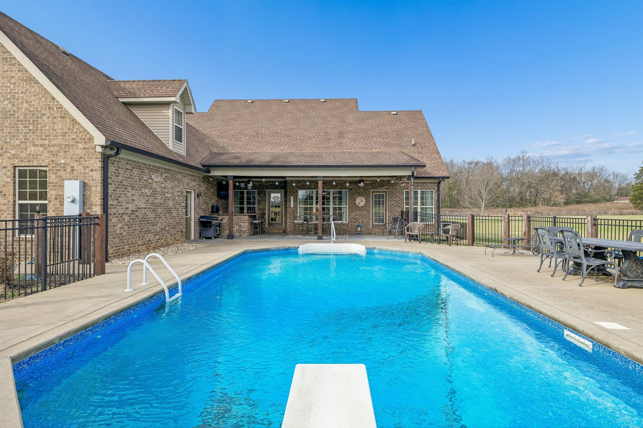 2845 Anes Station Road Lewisburg, TN 37091 - Photo 57 of 70 a view of a house with pool and sitting area