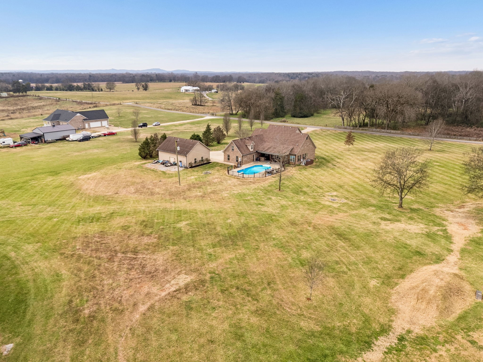 2845 Anes Station Road Lewisburg, TN 37091 - Photo 64 of 70 a view of swimming pool and lake view