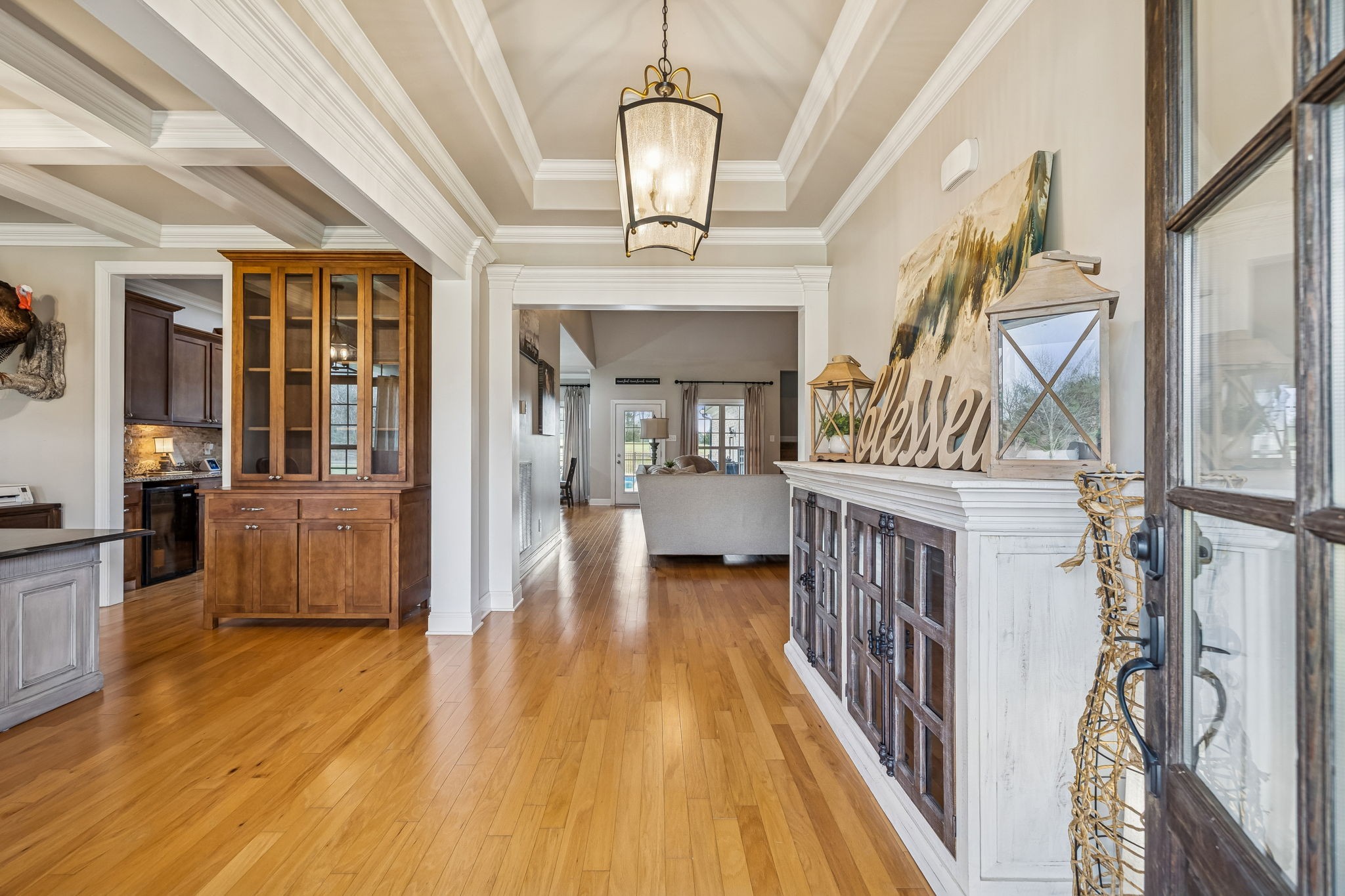 2845 Anes Station Road Lewisburg, TN 37091 - Photo 8 of 70 a view of a hallway with wooden floor and staircase