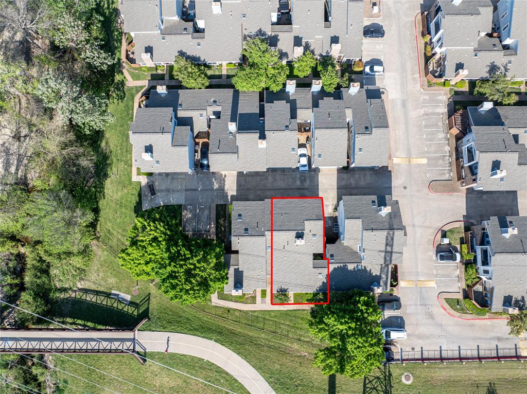 17490 Meandering Way, Unit 1102 Dallas, TX 75252 - Photo 2 of 40 Aerial view of the property