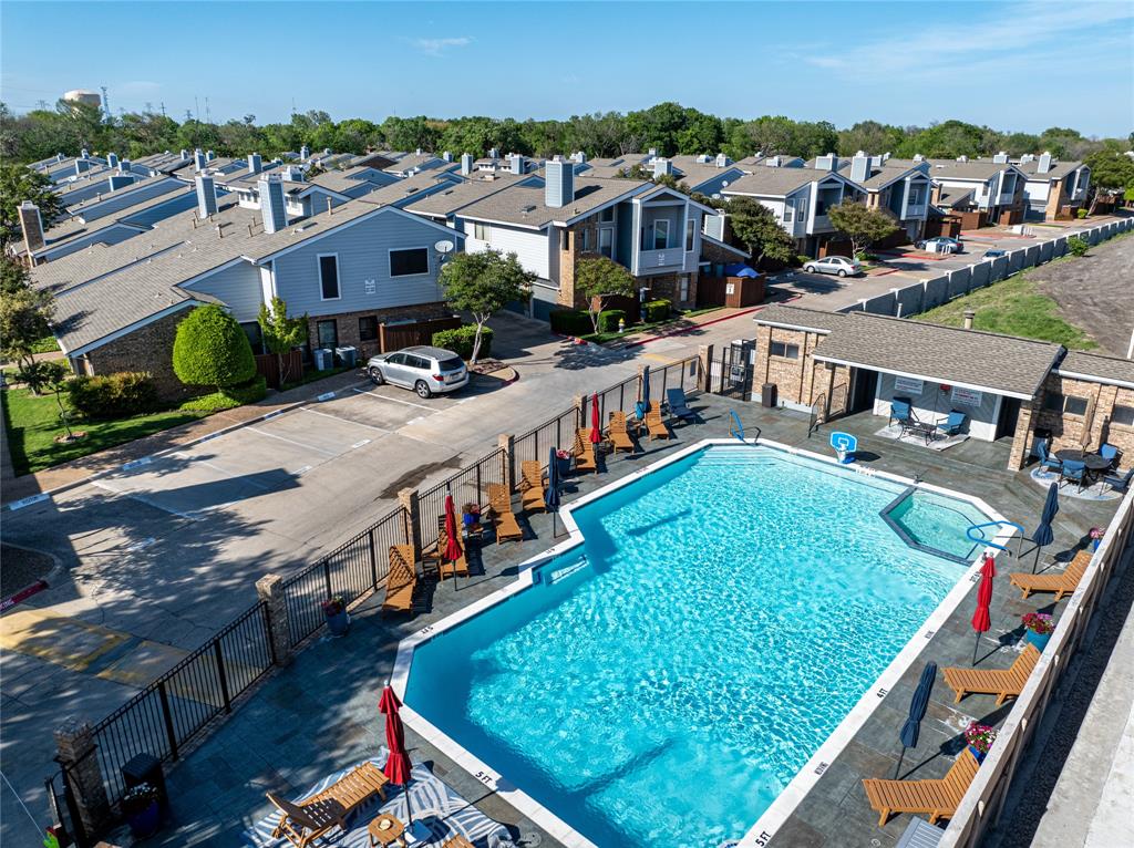 17490 Meandering Way, Unit 1102 Dallas, TX 75252 - Photo 39 of 40 a view of city from balcony having outdoor seating