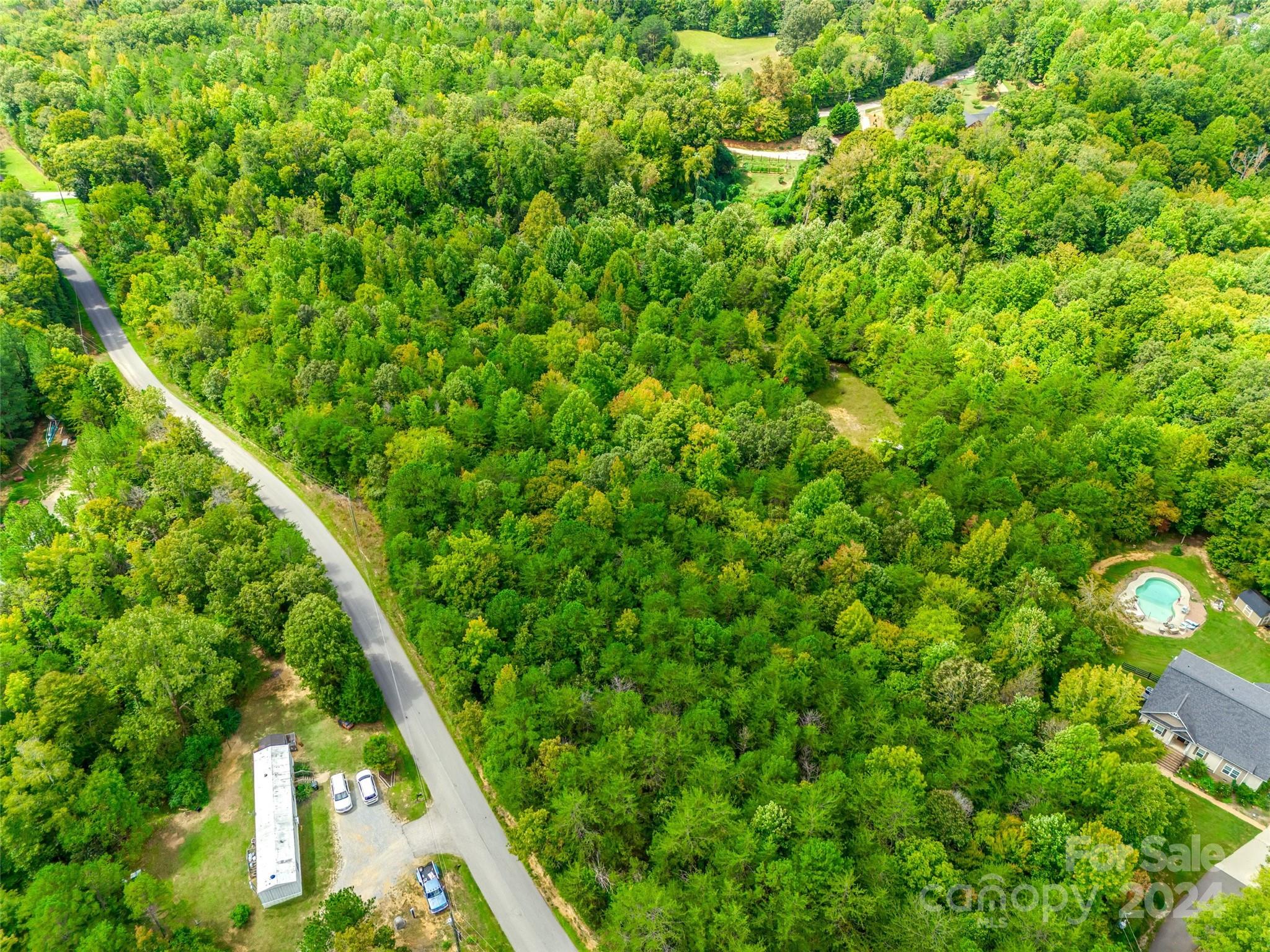 427 Burns Road Clover, SC 29710 - Photo 4 of 12 a view of a lush green forest with lots of trees