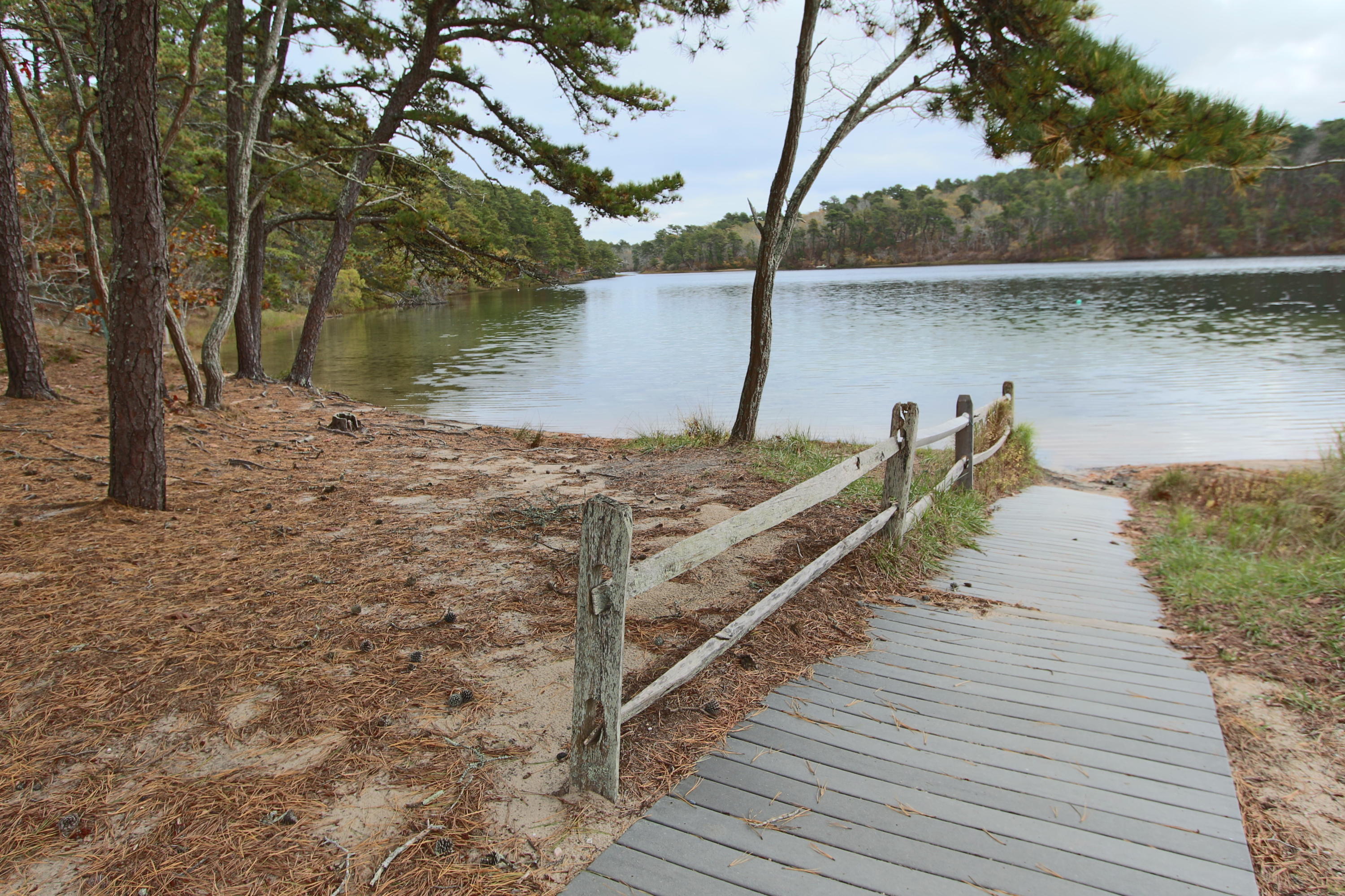 285 Long Pond Road Wellfleet, MA 02667 - Photo 26 of 28 a view of a lake with trees