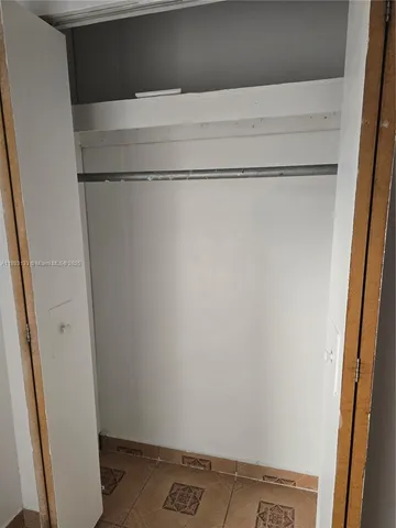 a view of a closet
