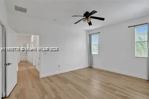 wooden floor in an empty room