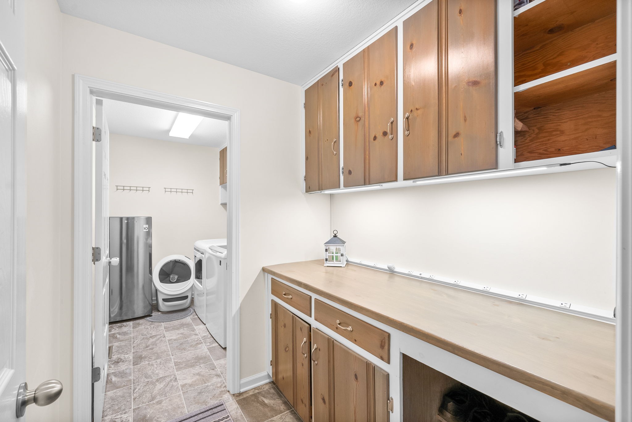 1221 Olive Branch Road Clarksville, TN 37042 - Photo 28 of 36 a bathroom with a granite countertop sink a toilet and a mirror