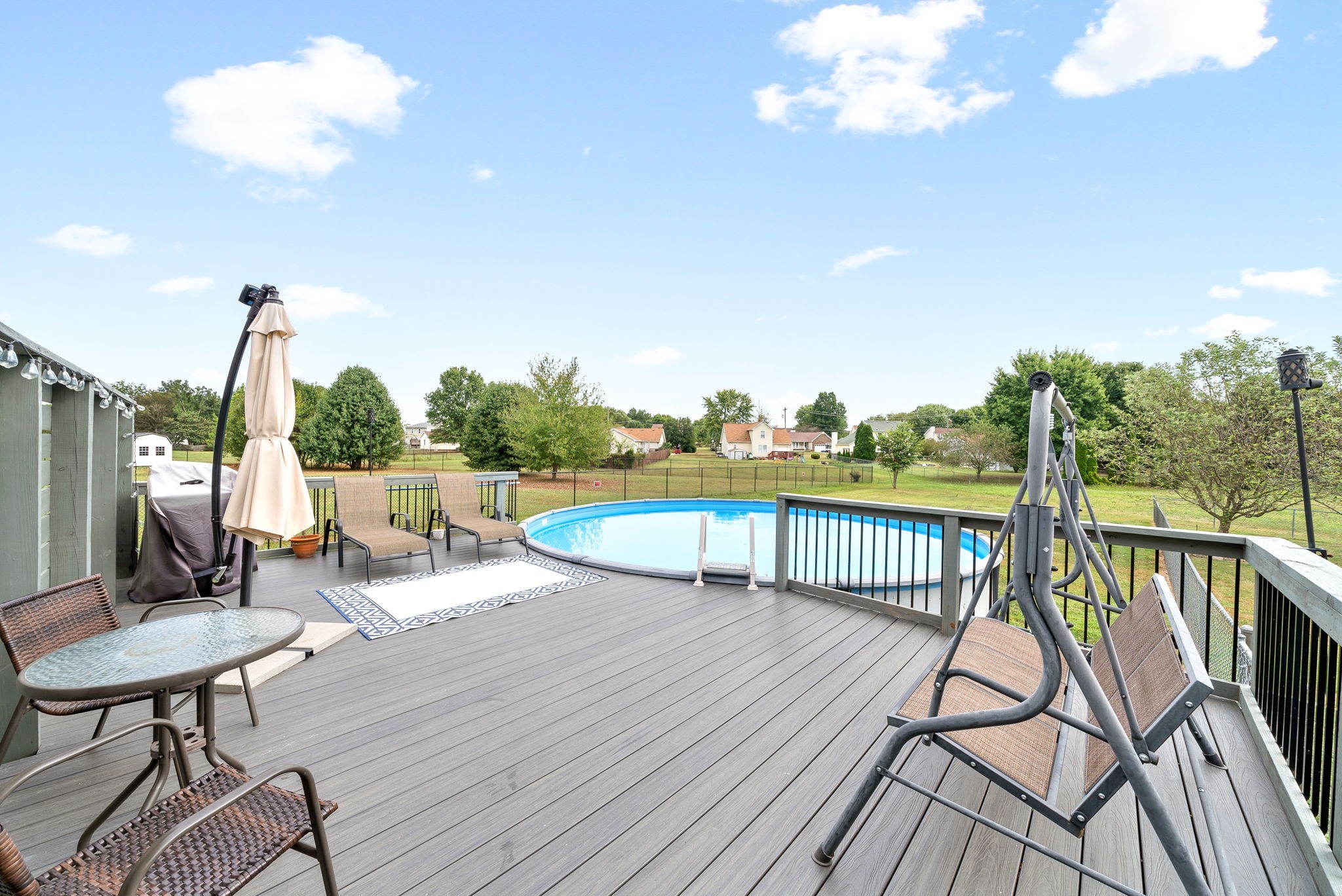1221 Olive Branch Road Clarksville, TN 37042 - Photo 31 of 36 a view of a balcony with chairs