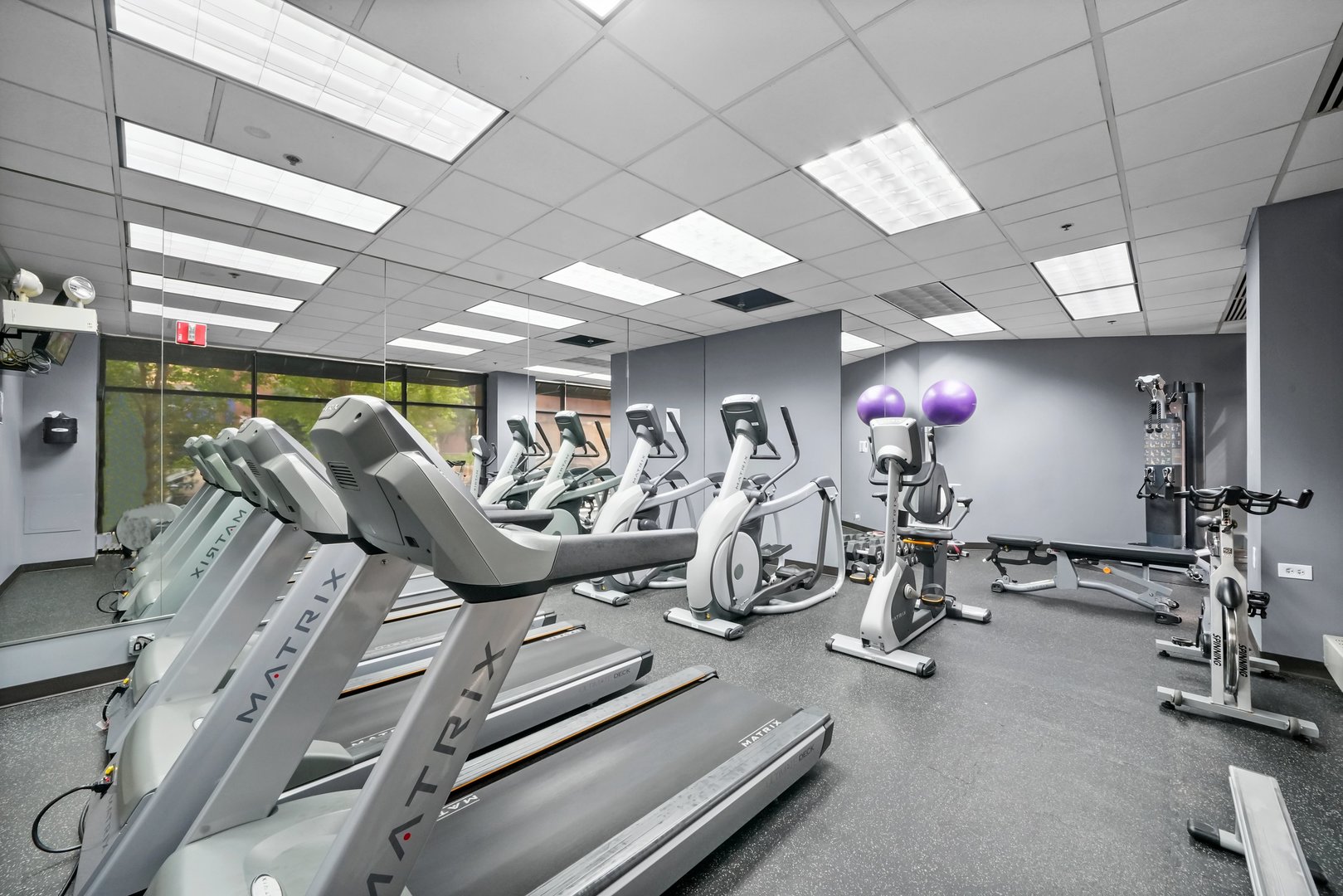 1529 South State Street, Unit 6 Chicago, IL 60605 - Photo 25 of 34 a view of a room with gym equipment