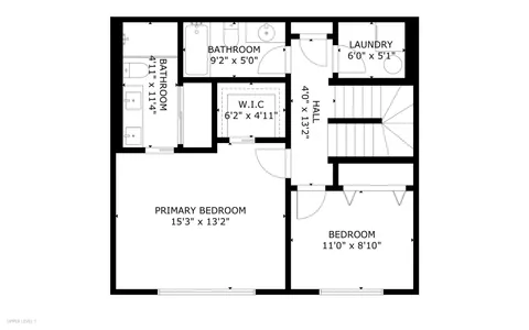 a picture of a bench in a white building