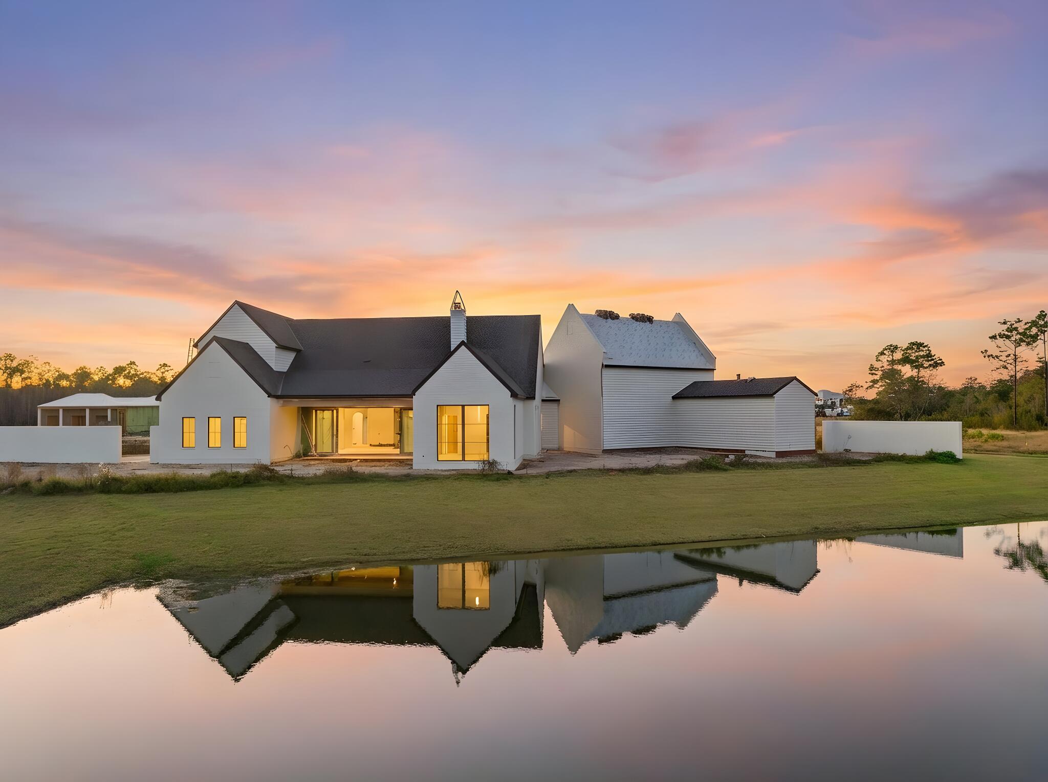 106 South Southern Cross Ln Inlet Beach Inlet Beach, FL 32461 - Photo 1 of 31 a front view of a house with garden