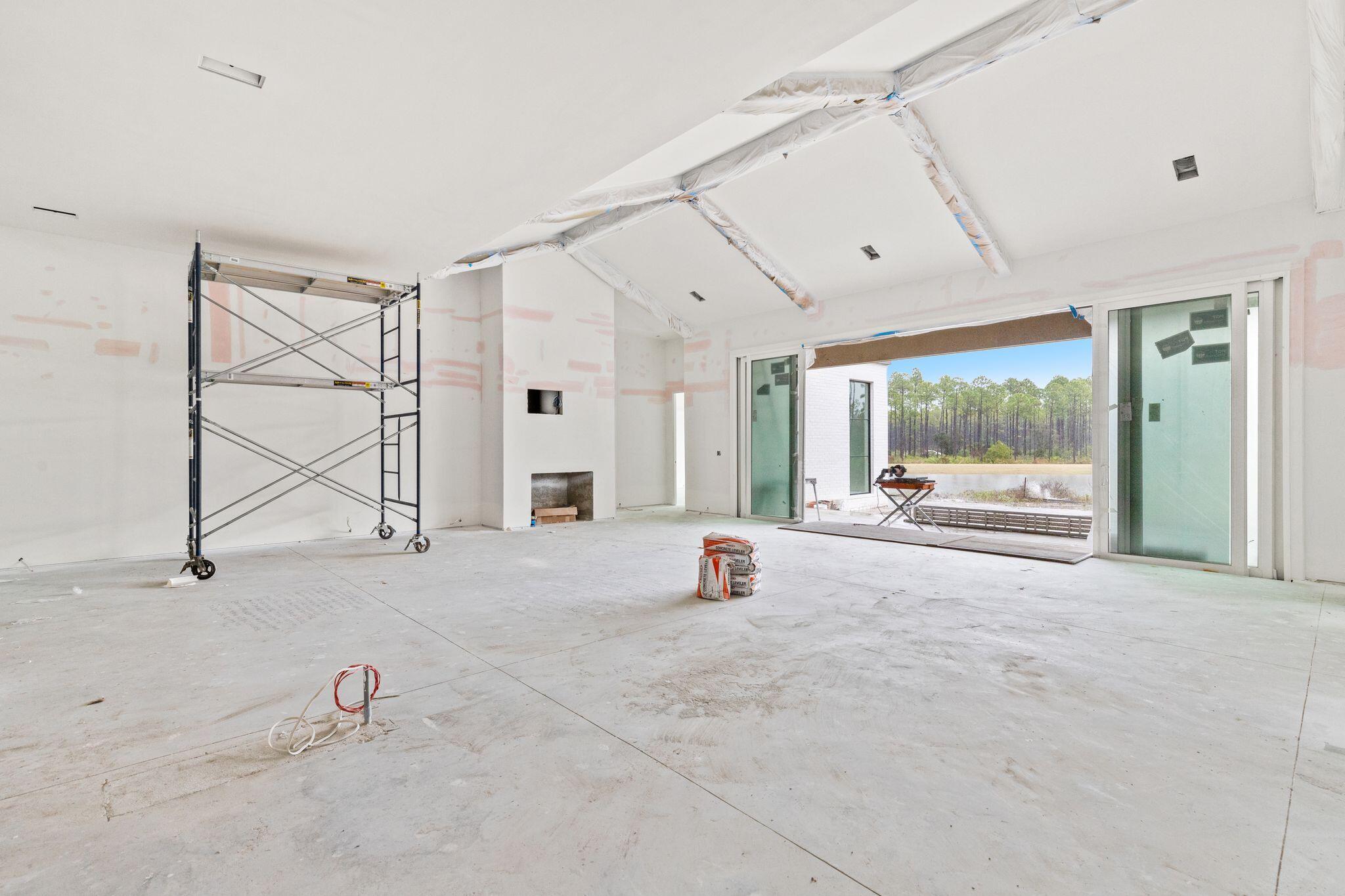 106 South Southern Cross Ln Inlet Beach Inlet Beach, FL 32461 - Photo 13 of 31 a view of an empty room with a window