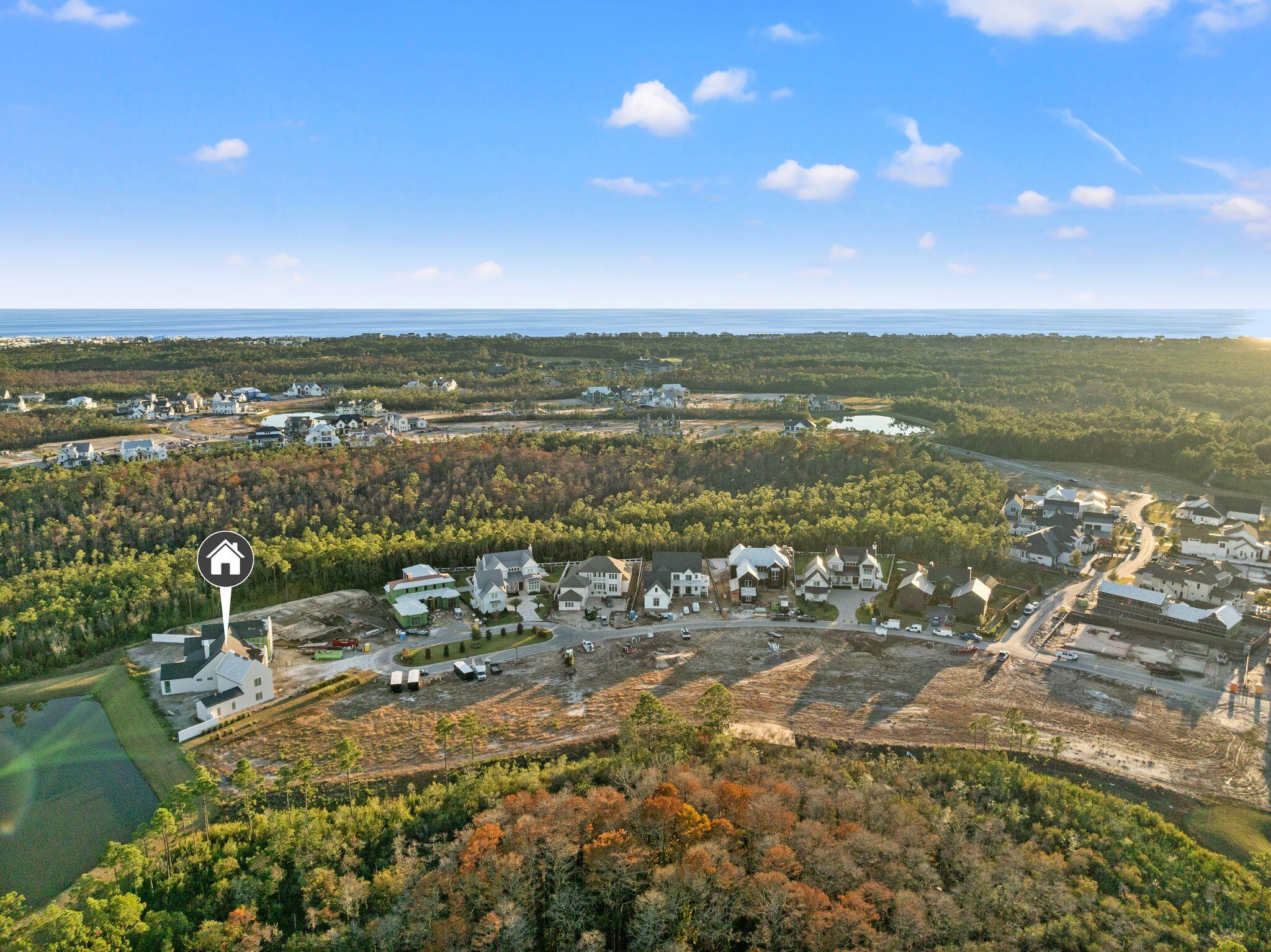 106 South Southern Cross Ln Inlet Beach Inlet Beach, FL 32461 - Photo 27 of 31 a view of city and ocean