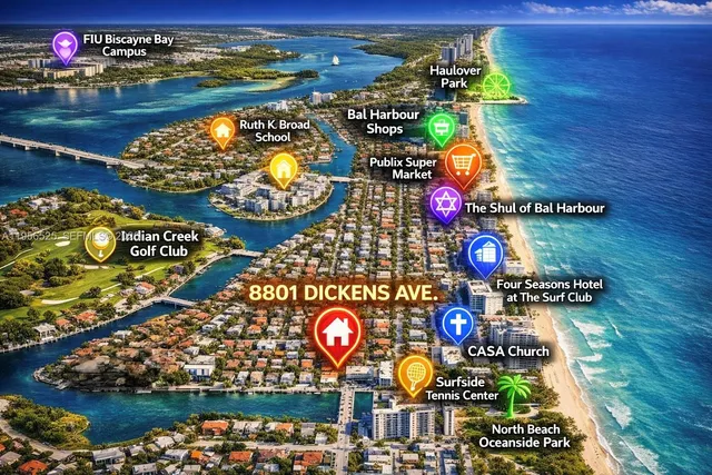$1,925,000 | 8801 Dickens Avenue, Surfside, FL 33154