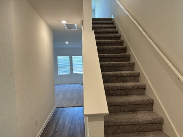 702 Gemsbok Road Hutto, TX 78634 - Photo 6 of 9 a view of entryway with wooden floor