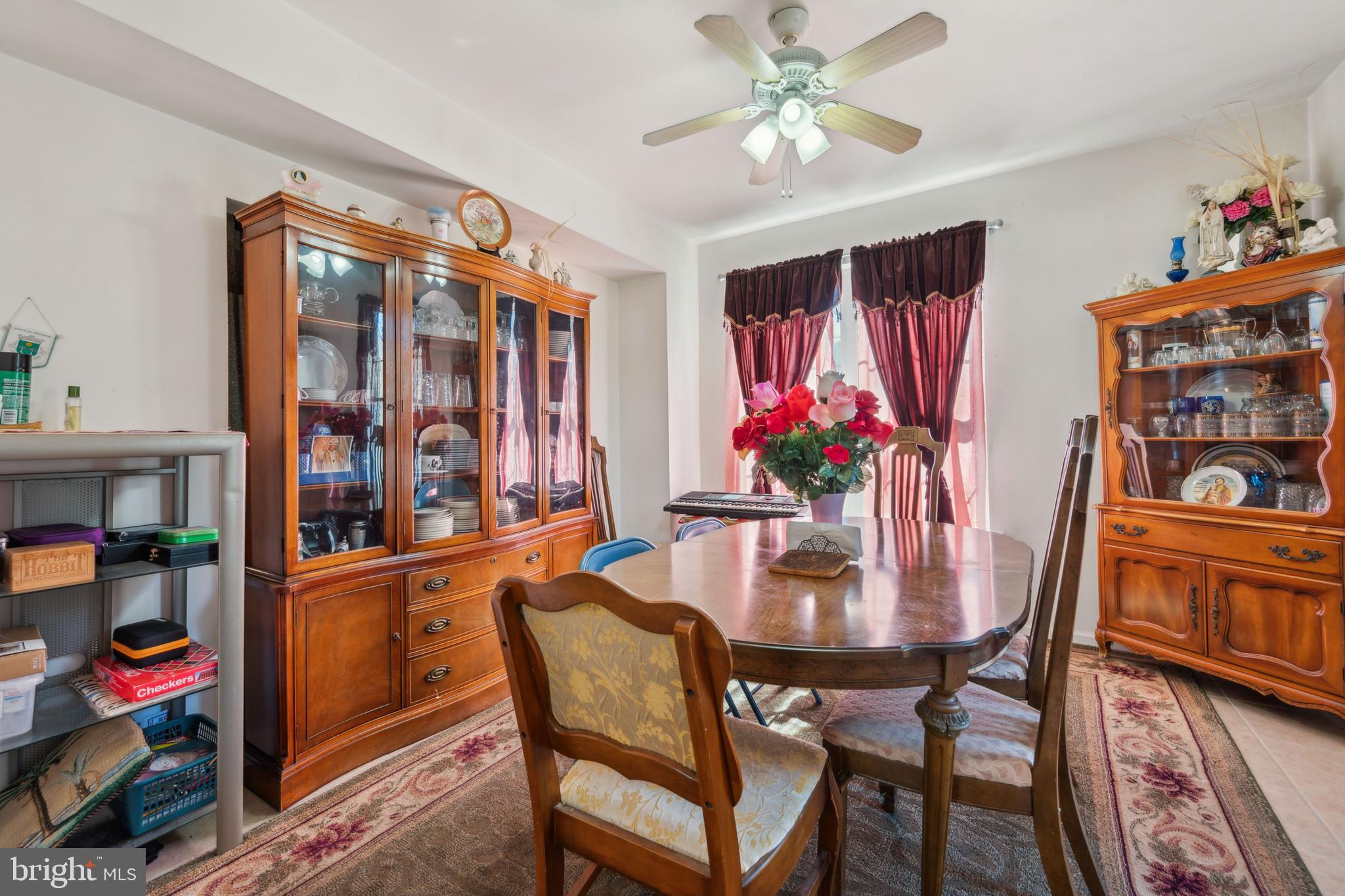 19 Stewart Avenue Delran, NJ 08075 - Photo 13 of 25 a view of a dining room with furniture window and wooden floor