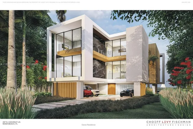 $27,900,000 | 297 North Coconut Lane, Miami Beach, FL 33139