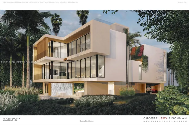 $27,900,000 | 297 North Coconut Lane, Miami Beach, FL 33139