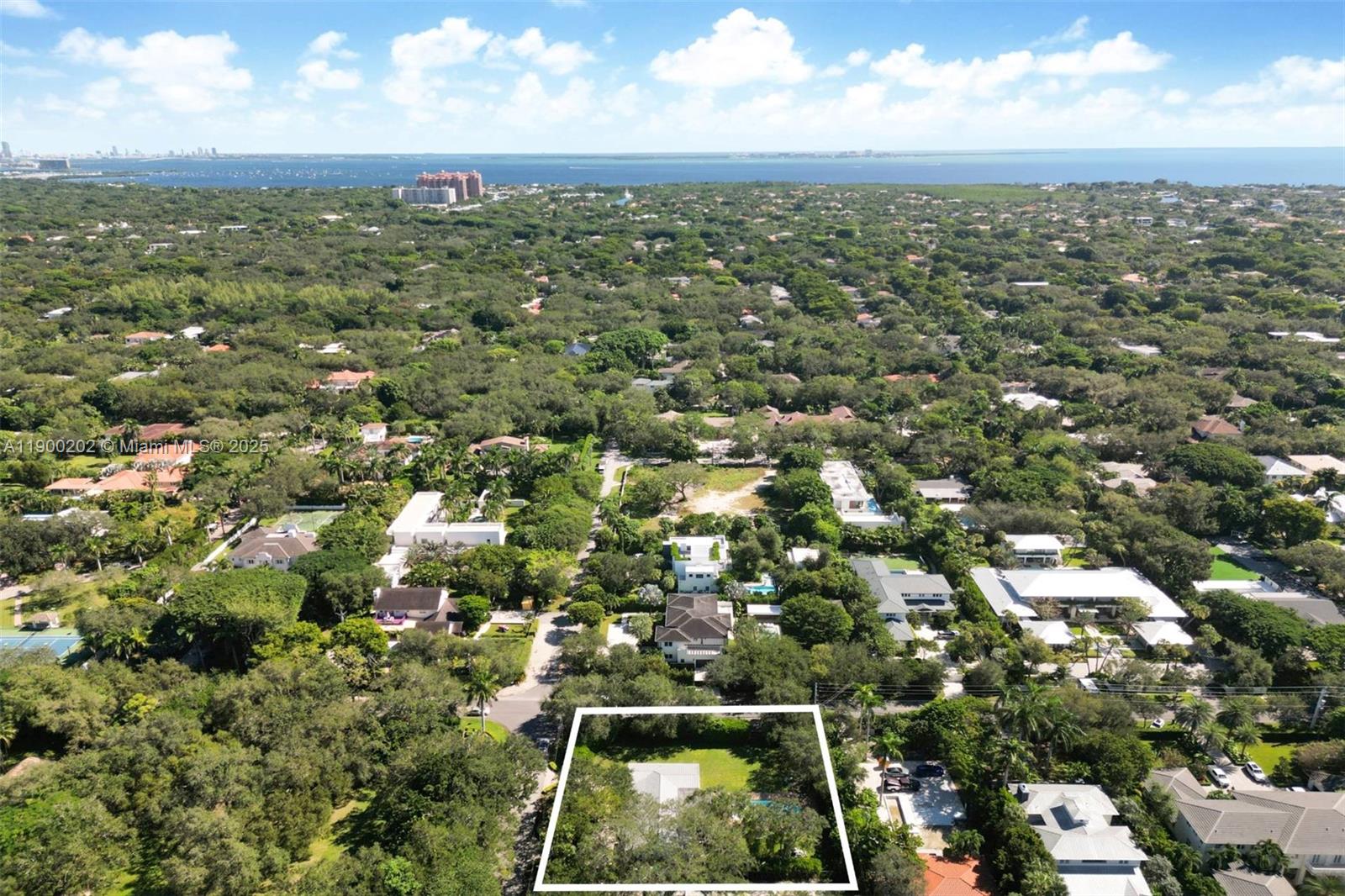 4920 Southwest 76th Street Miami, FL 33143 - Photo 17 of 36 an aerial view of residential houses with city view
