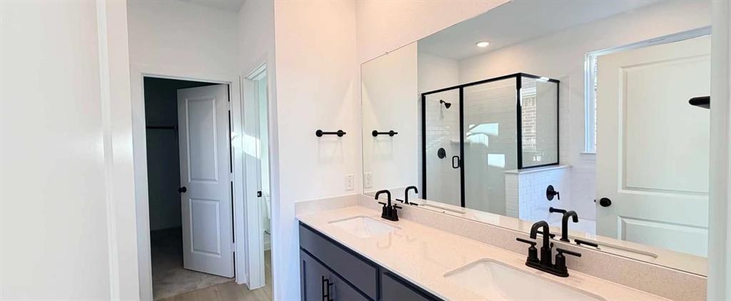 1011 Colgate Circle Princeton, TX 75407 - Photo 22 of 40 Primary Bathroom Construction Progress featuring the Minimalist Collection