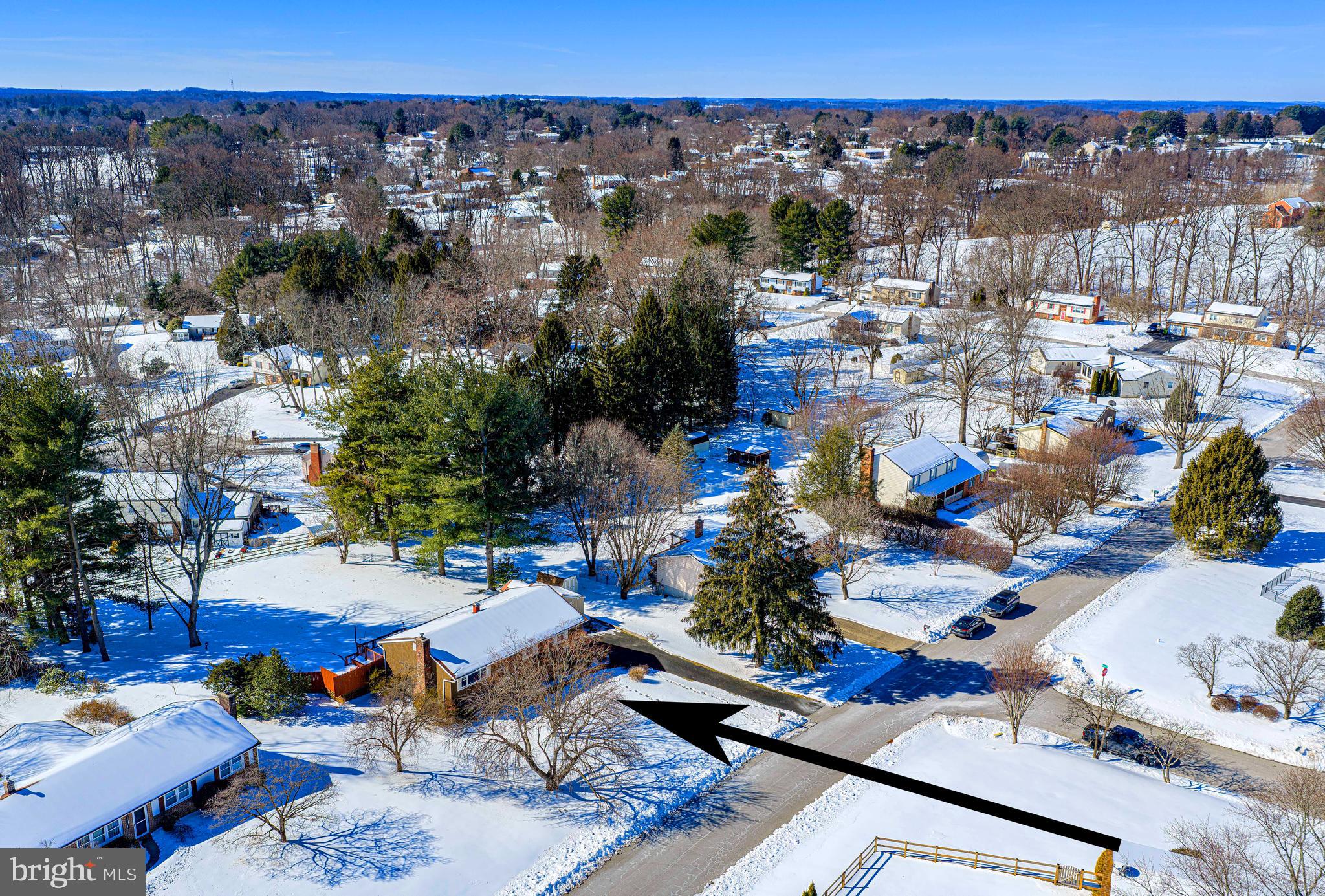 3204 Hunt Road Fallston, MD 21047 - Photo 48 of 54 an aerial view of a houses