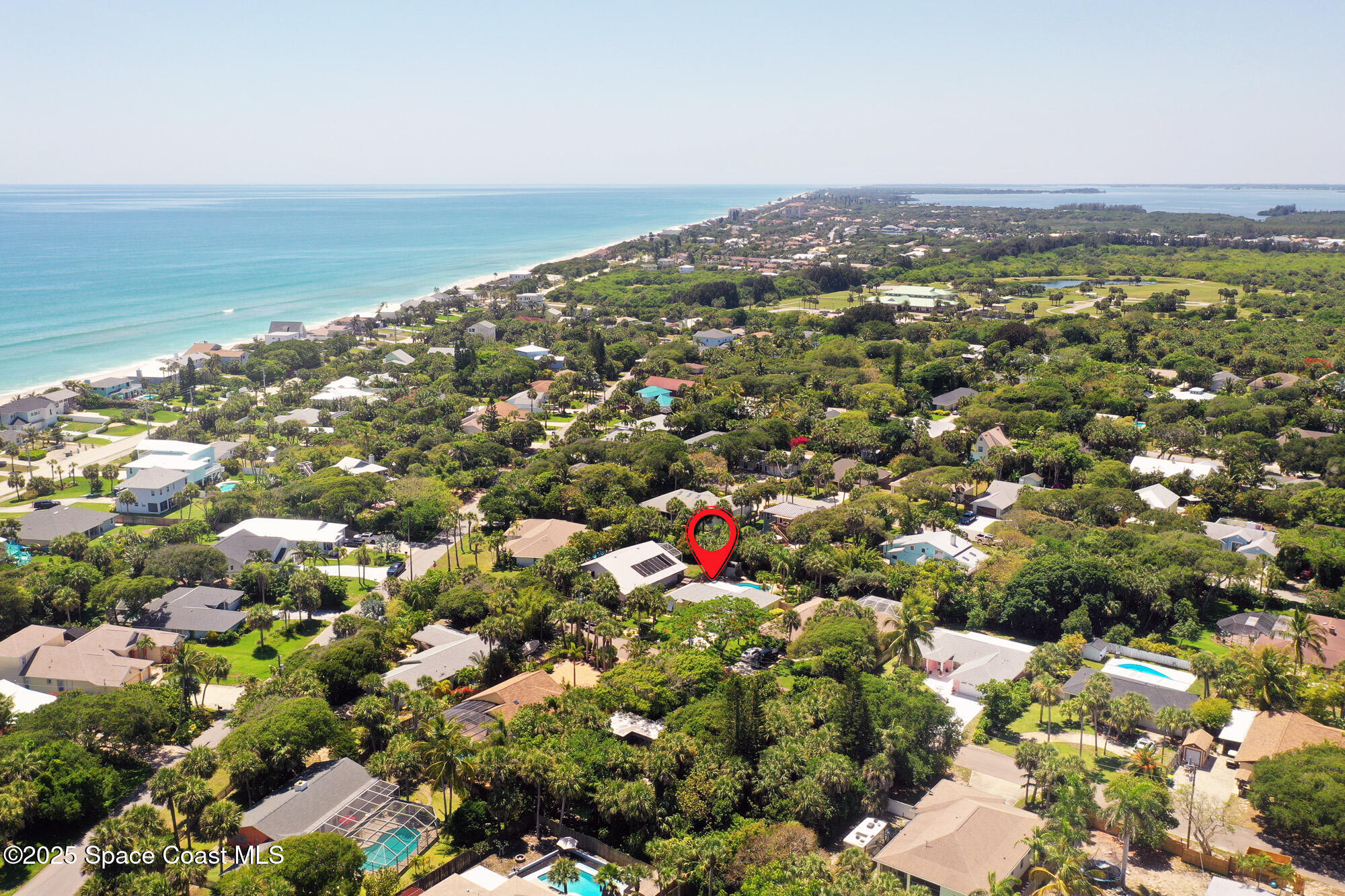 103 Matanzas Road Melbourne Beach, FL 32951 - Photo 29 of 36 Aerial 1