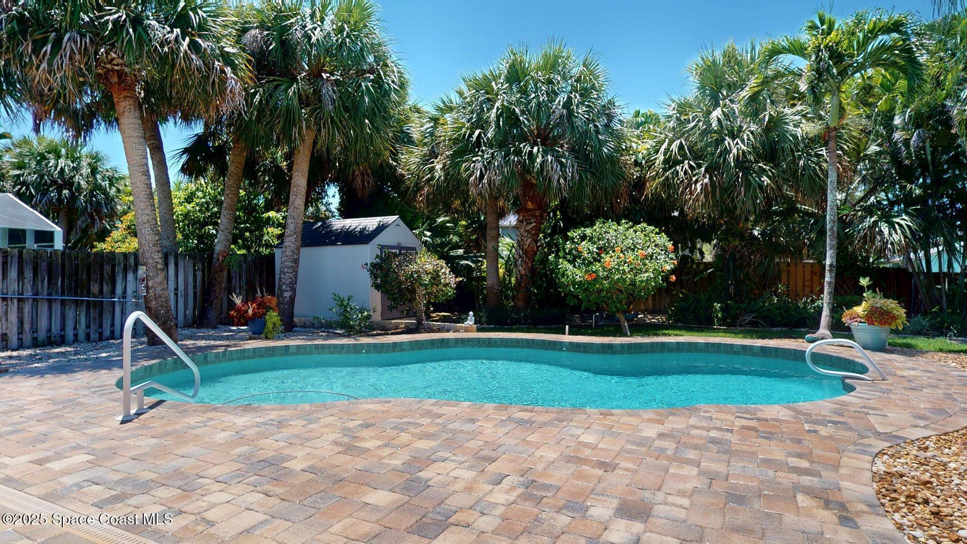 103 Matanzas Road Melbourne Beach, FL 32951 - Photo 3 of 36 Pool 1