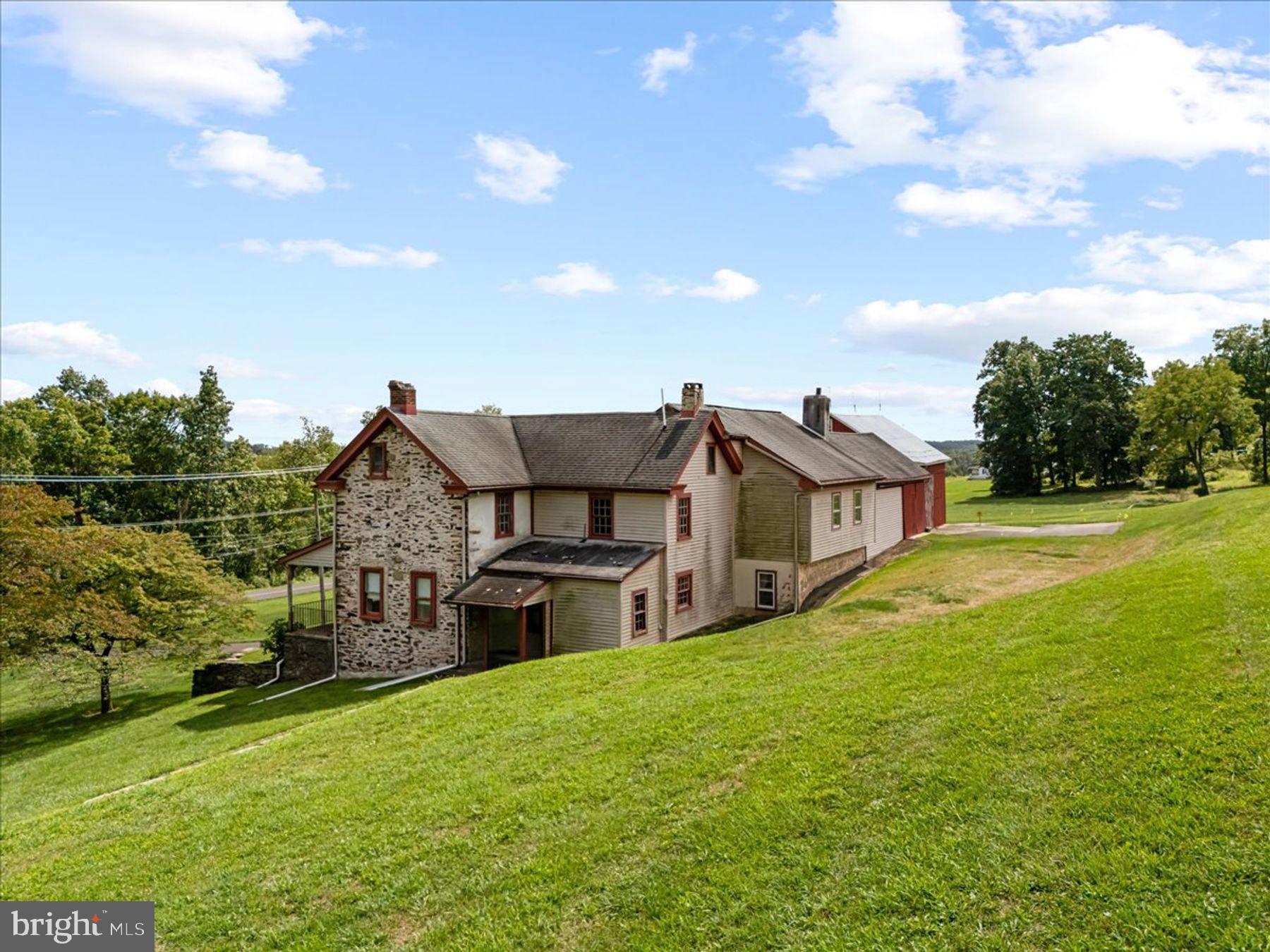 Lot 1 Curly Hill Road Doylestown, PA 18902 - Photo 11 of 40 a view of a house with yard and a garden