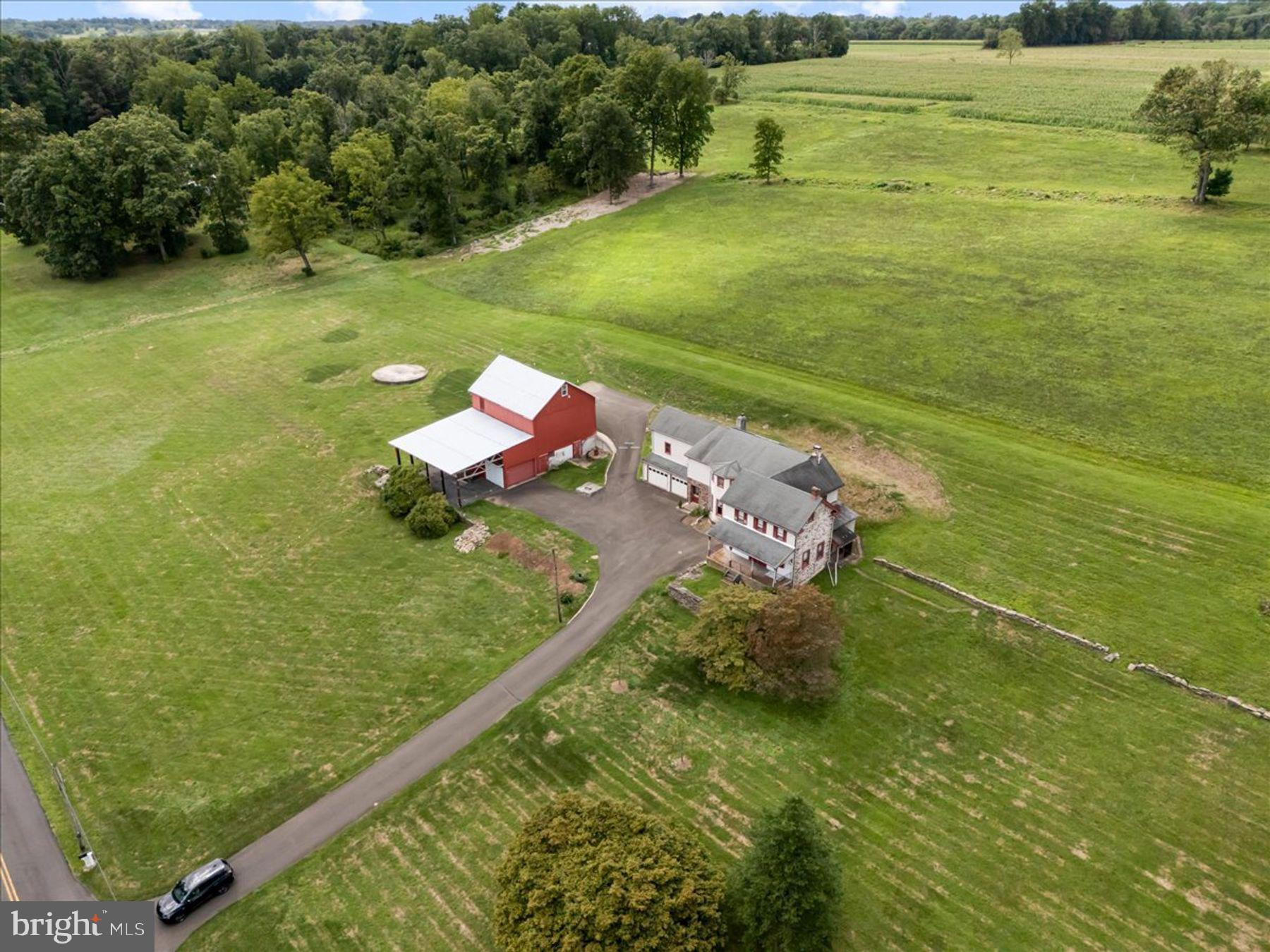 Lot 1 Curly Hill Road Doylestown, PA 18902 - Photo 7 of 40 a view of a lake from a yard