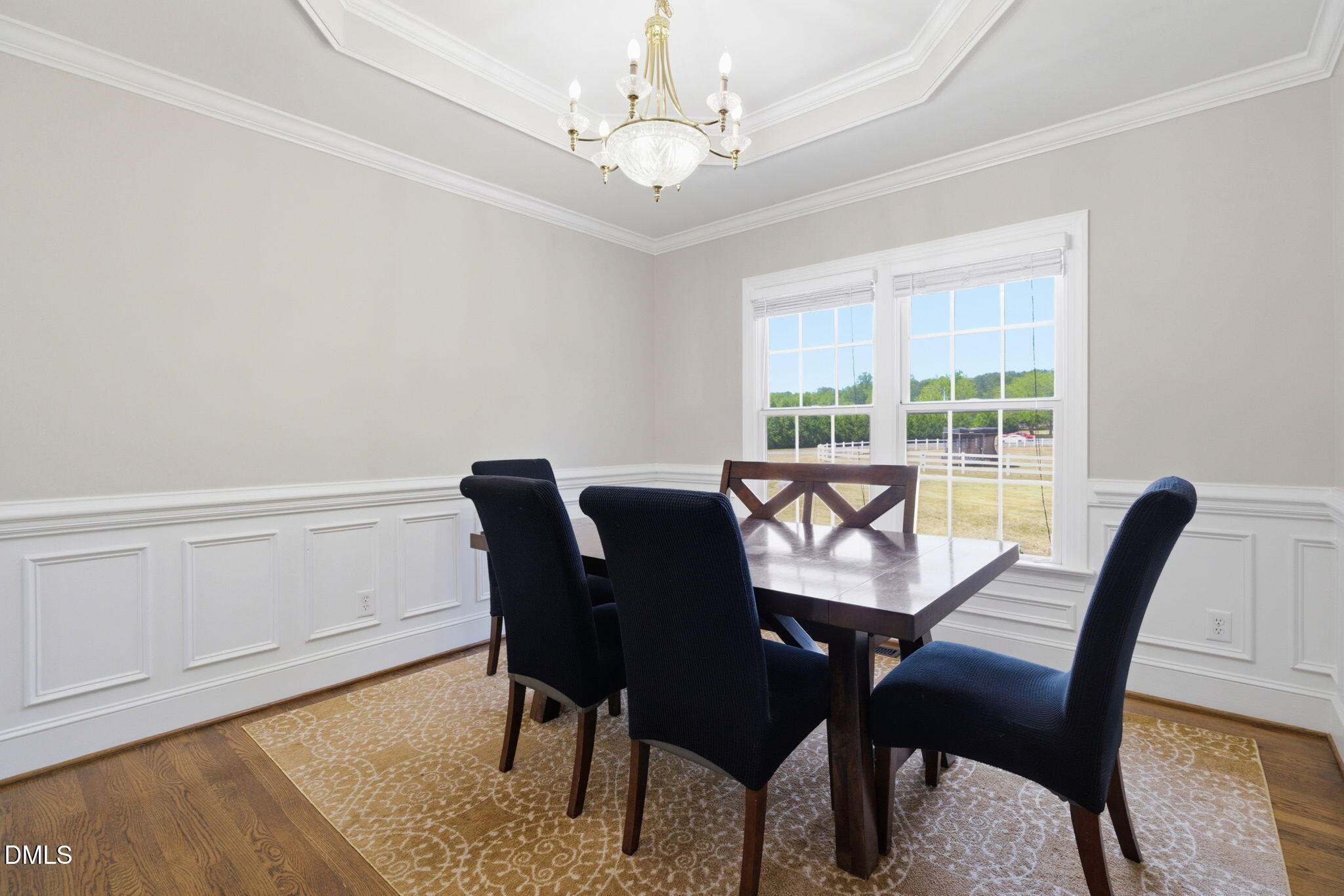 5416 Pulley Town Road Zebulon, NC 27597 - Photo 22 of 74 a view of a dining room with furniture window and outside view