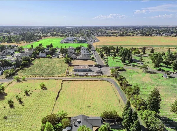 a view of a city with ocean view